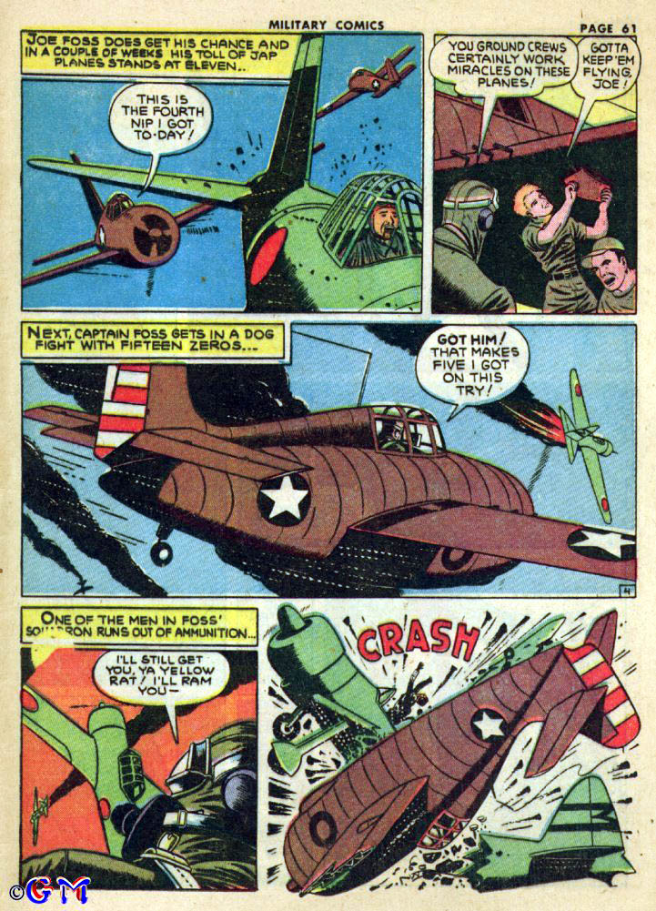 Read online Military Comics comic -  Issue #23 - 63