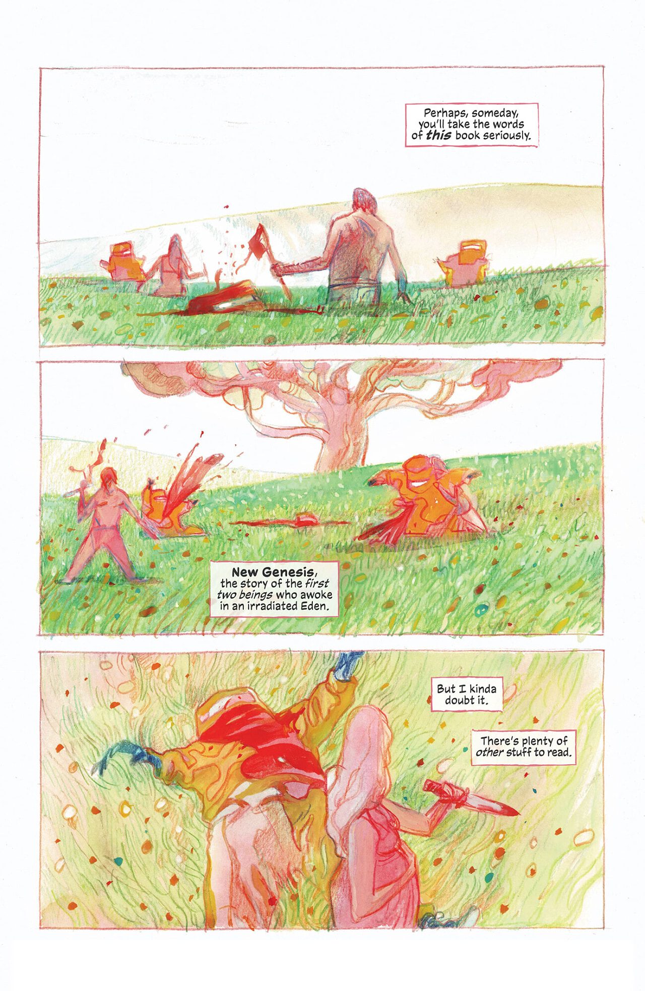 Read online Swan Songs comic -  Issue #3 - 27