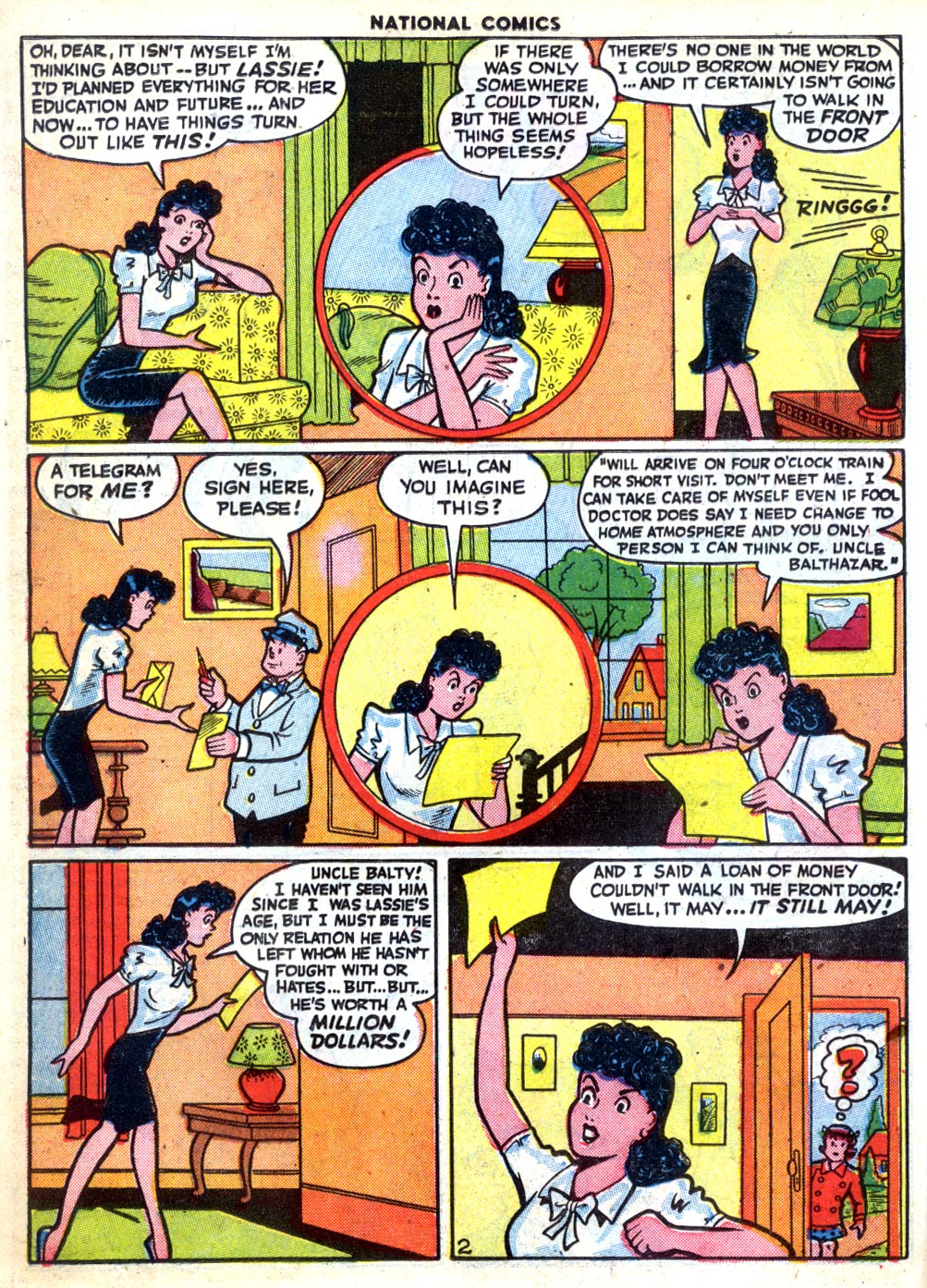 Read online National Comics comic -  Issue #54 - 38