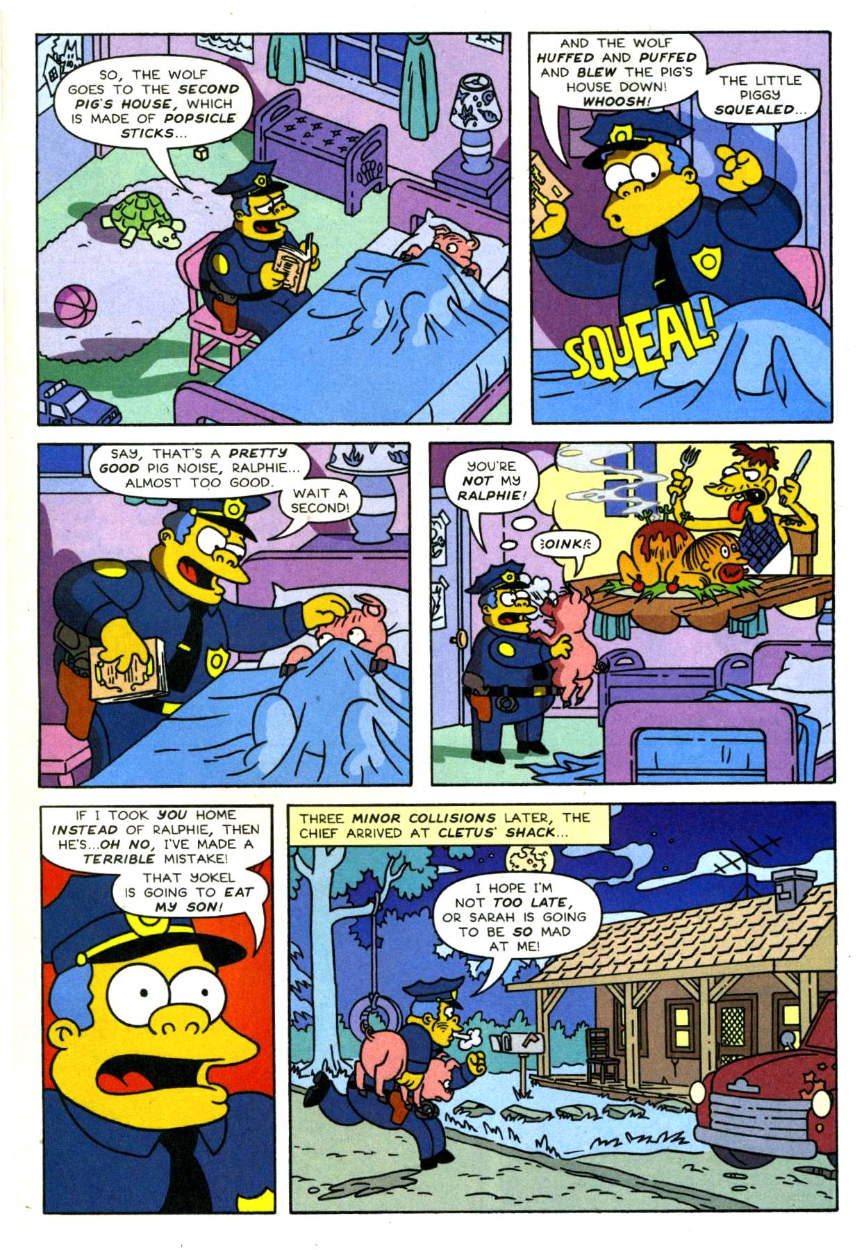 Read online Bongo Comics Free-For-All! comic -  Issue #2007 - 32
