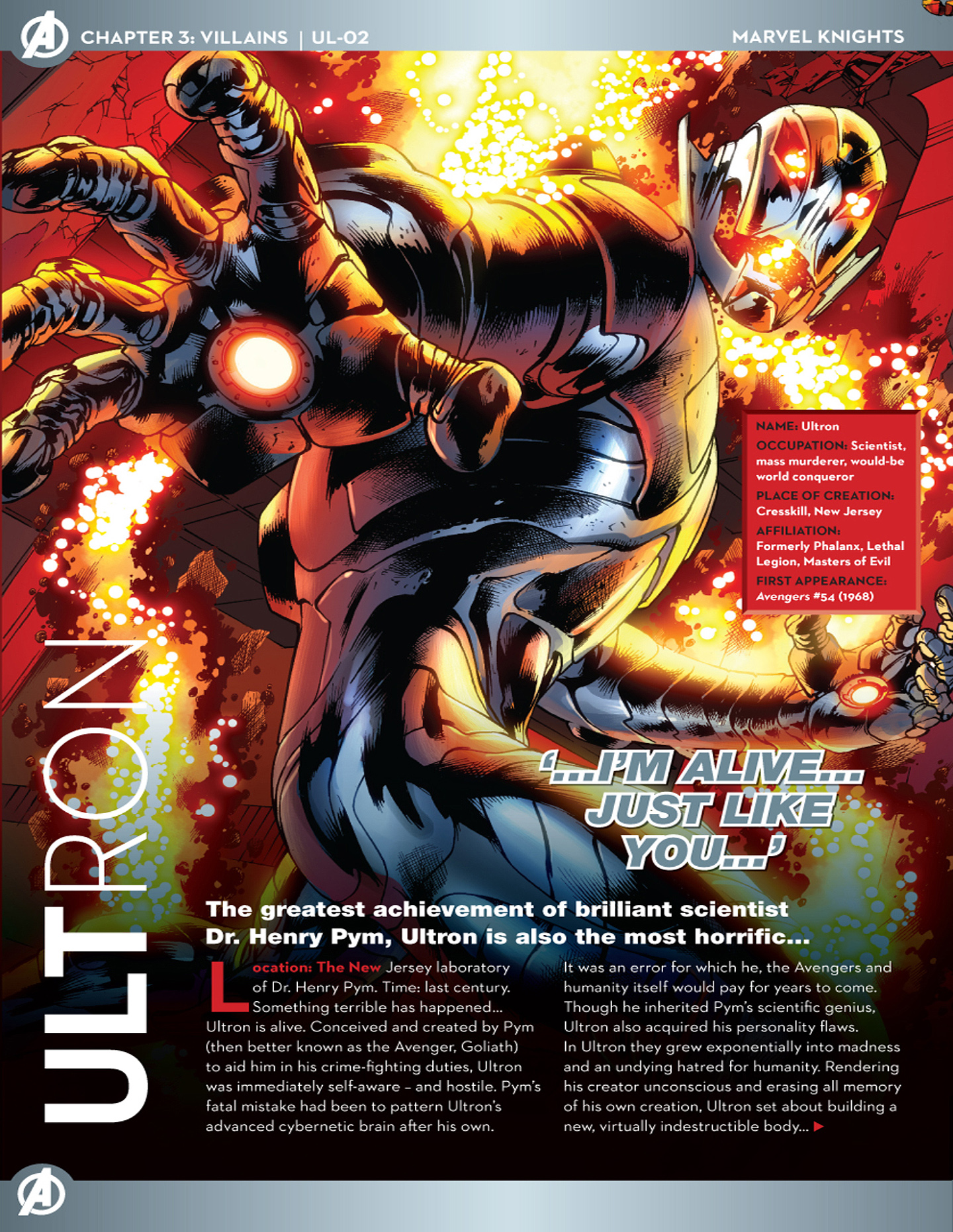 Read online Marvel Fact Files comic -  Issue #35 - 20