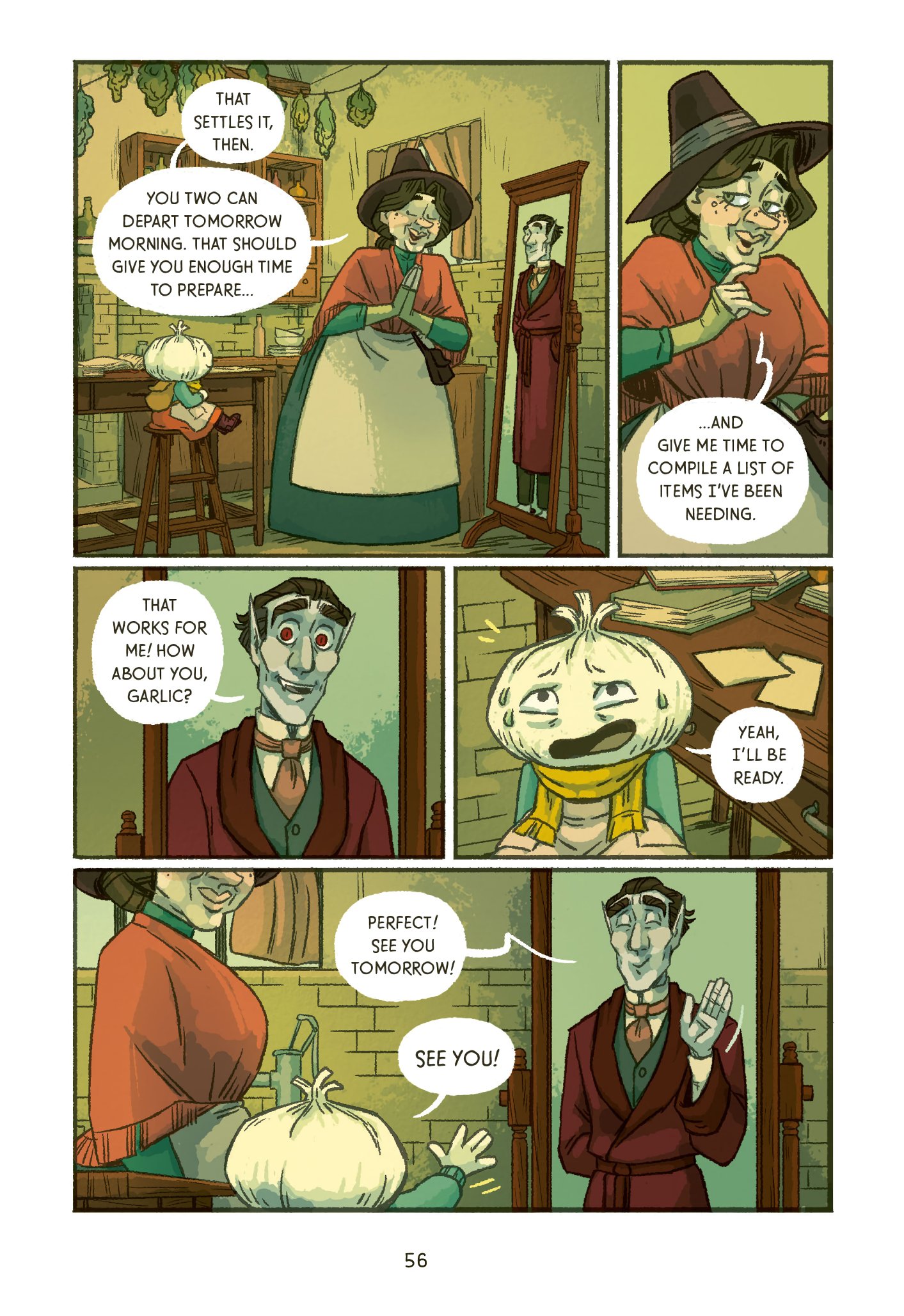 Read online Garlic & the Witch comic -  Issue # TPB (Part 1) - 61