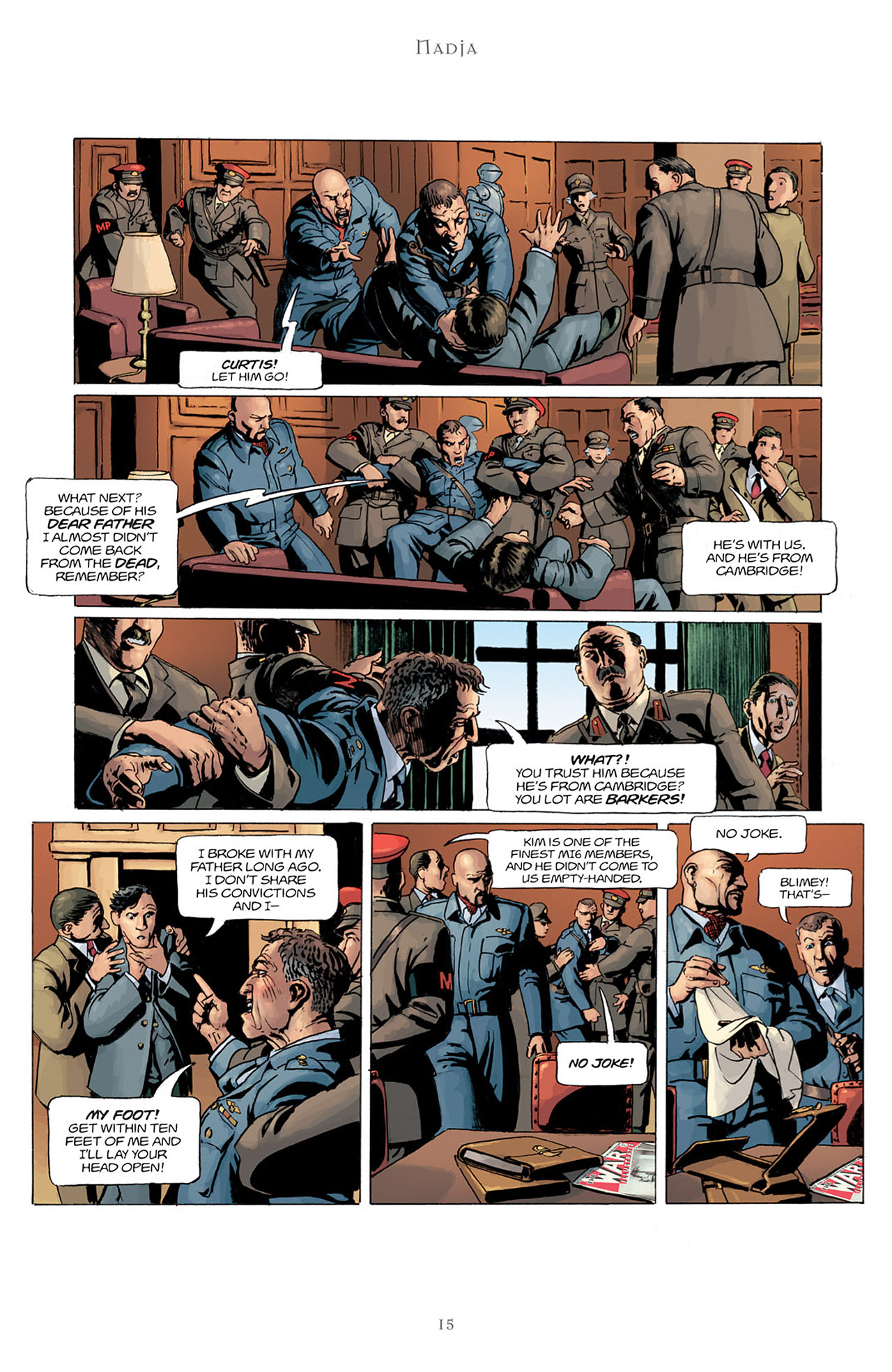 Read online The Secret History comic -  Issue #11 - 16