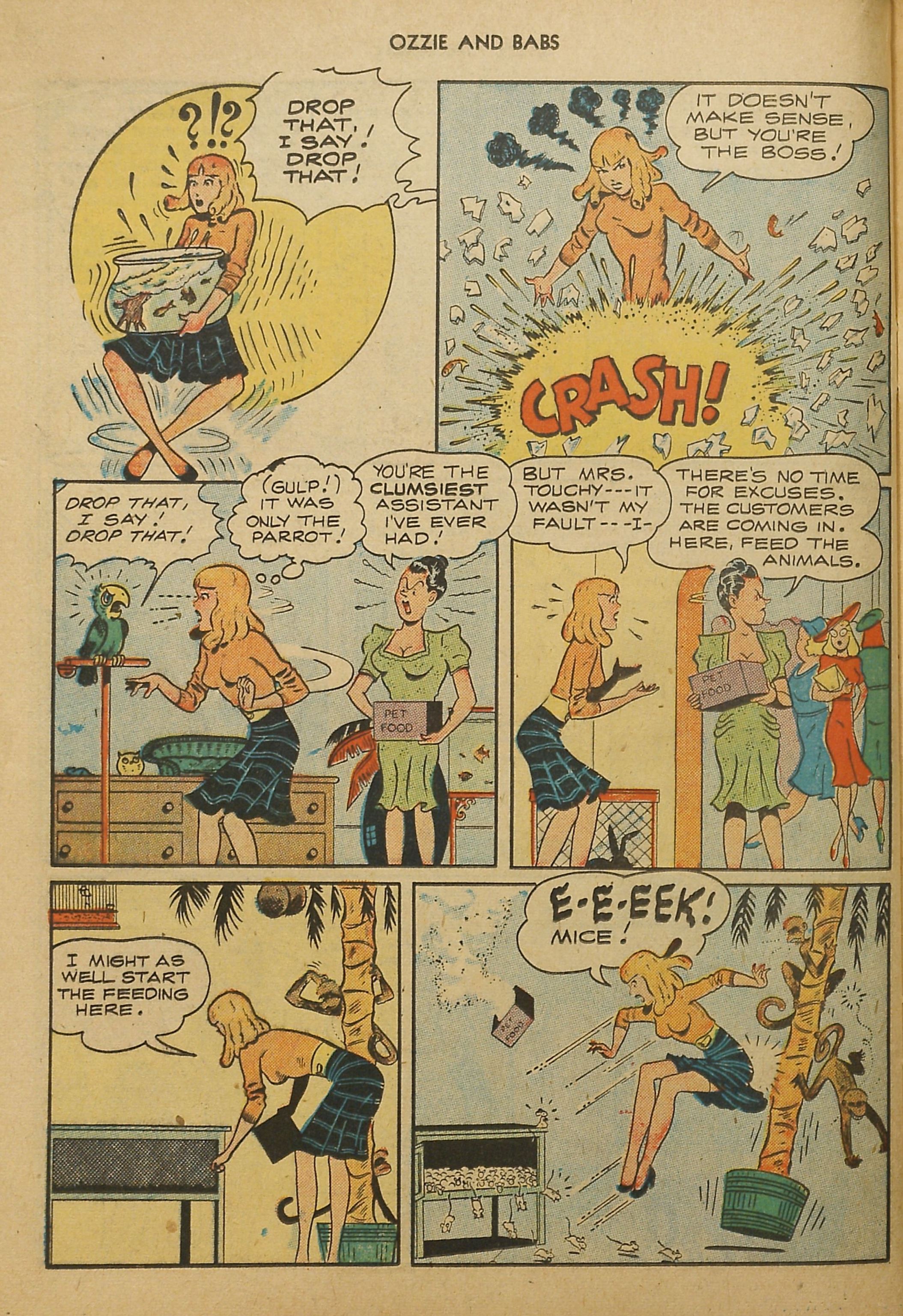 Read online Ozzie And Babs comic -  Issue #2 - 36