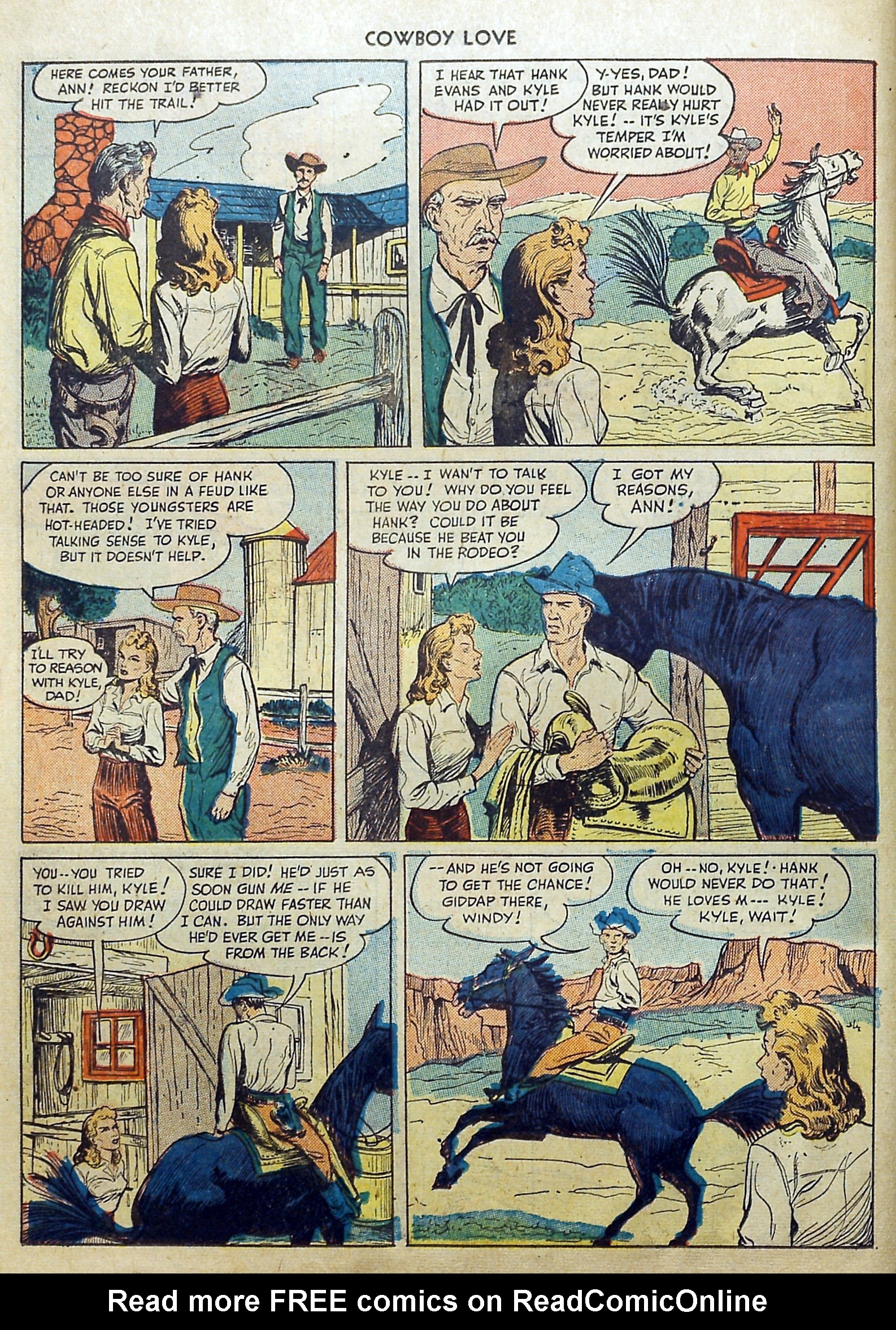 Read online Cowboy Love comic -  Issue #4 - 6