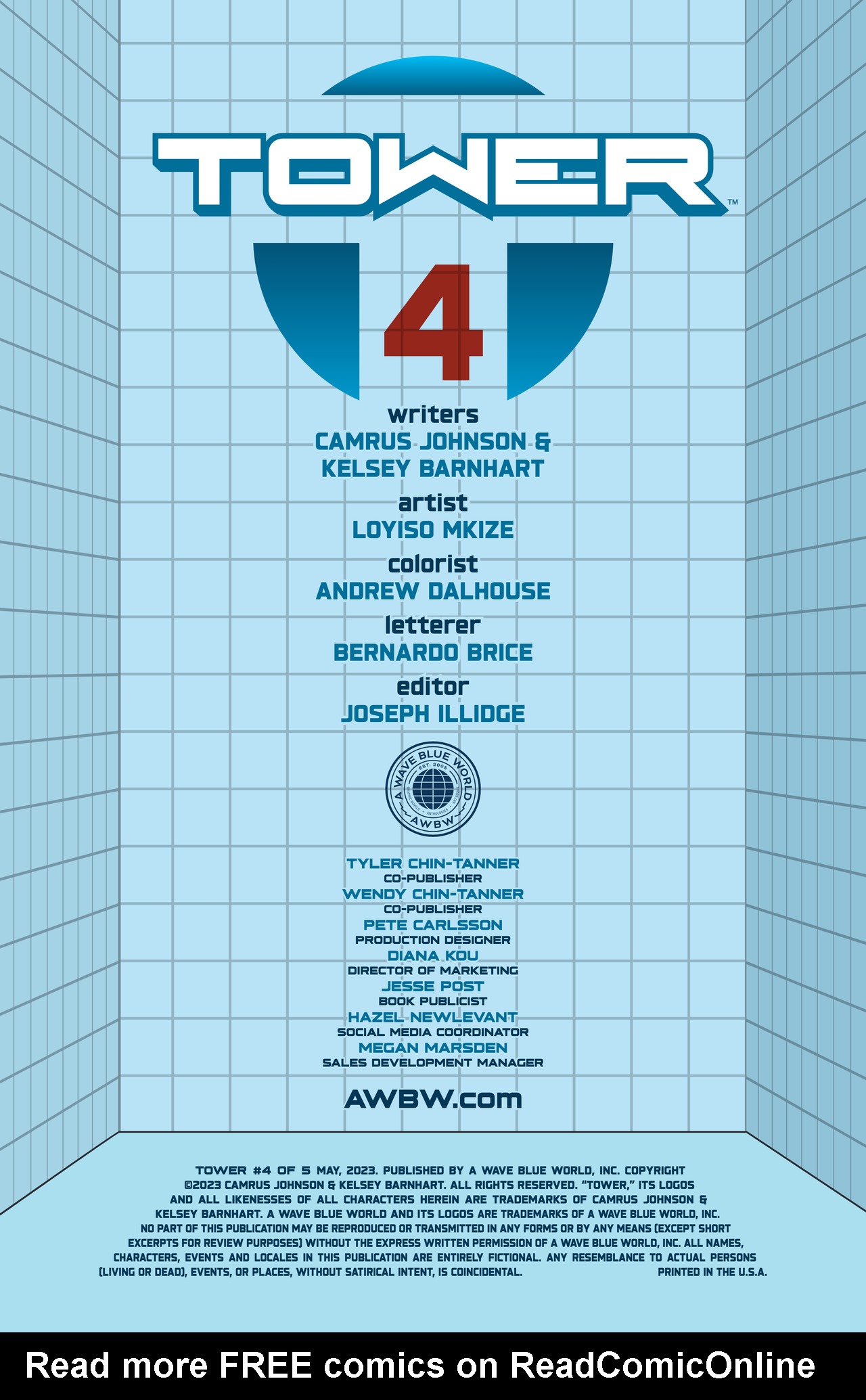 Read online Tower comic -  Issue #4 - 2