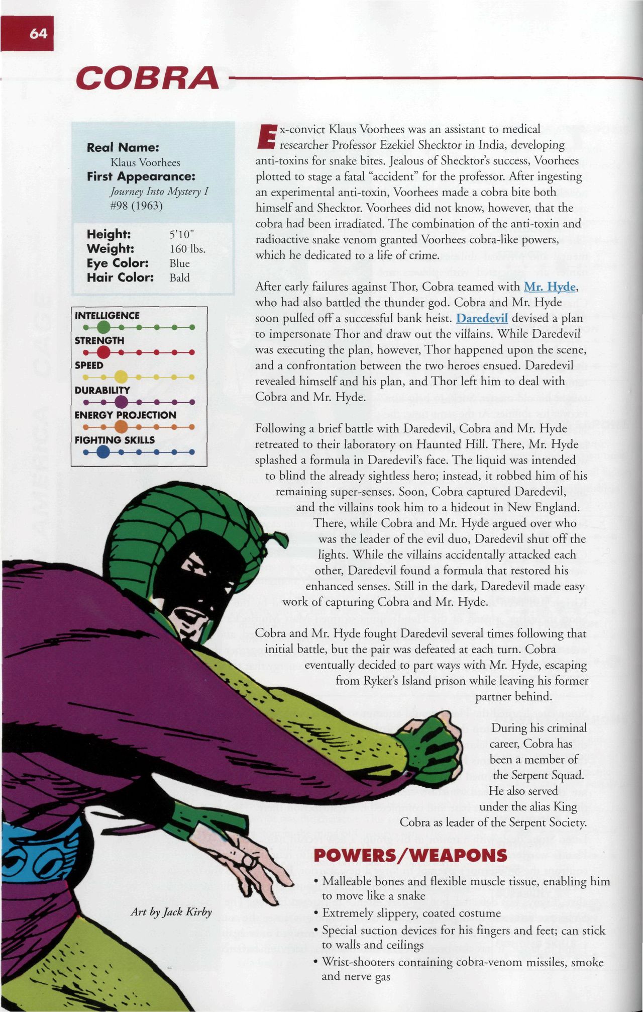 Read online Marvel Encyclopedia comic -  Issue # TPB 5 - 67