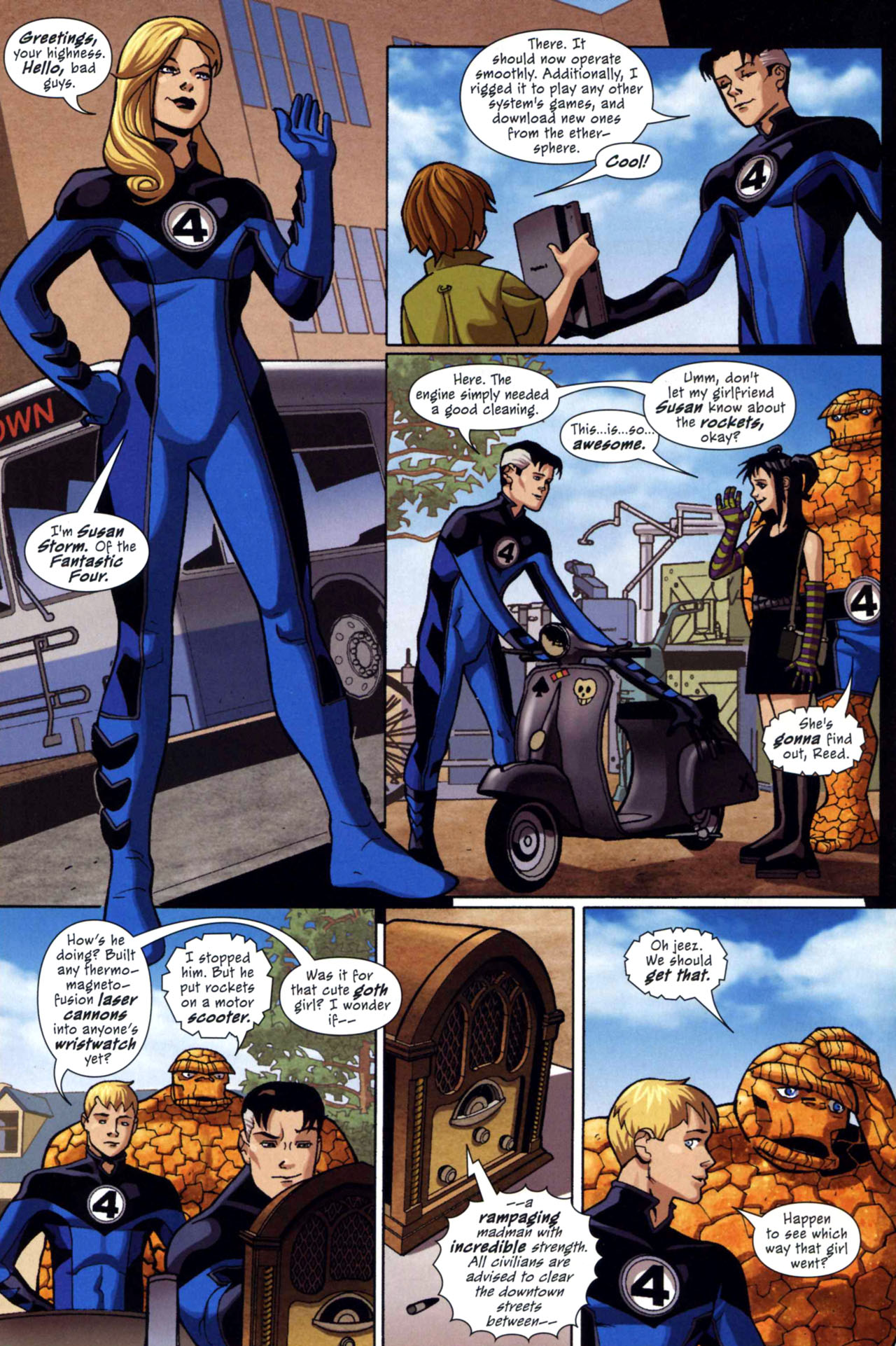 Read online Marvel Adventures Fantastic Four comic -  Issue #34 - 8