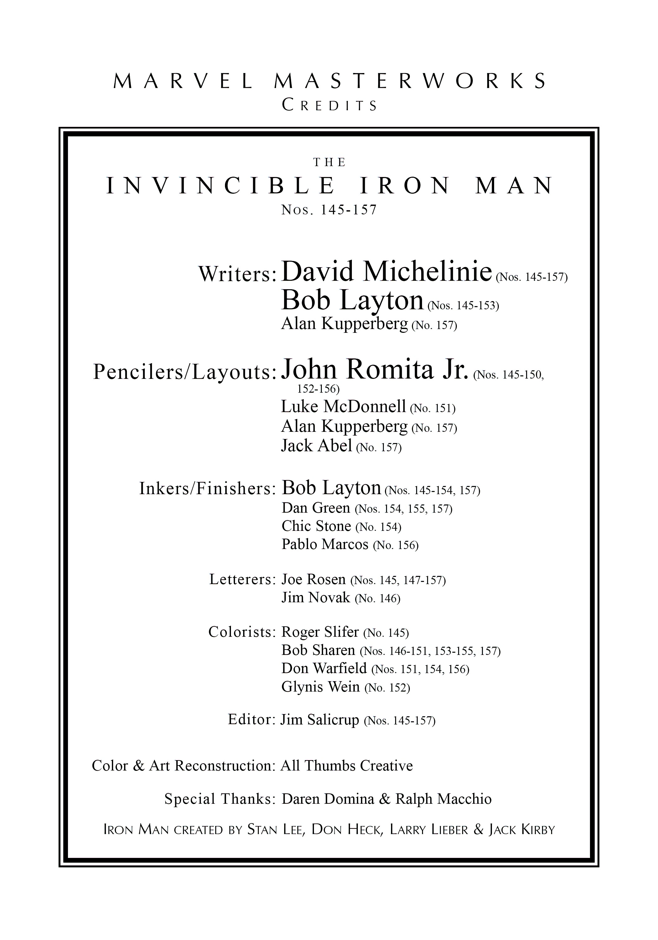 Read online Marvel Masterworks: The Invincible Iron Man comic -  Issue # TPB 15 (Part 1) - 4