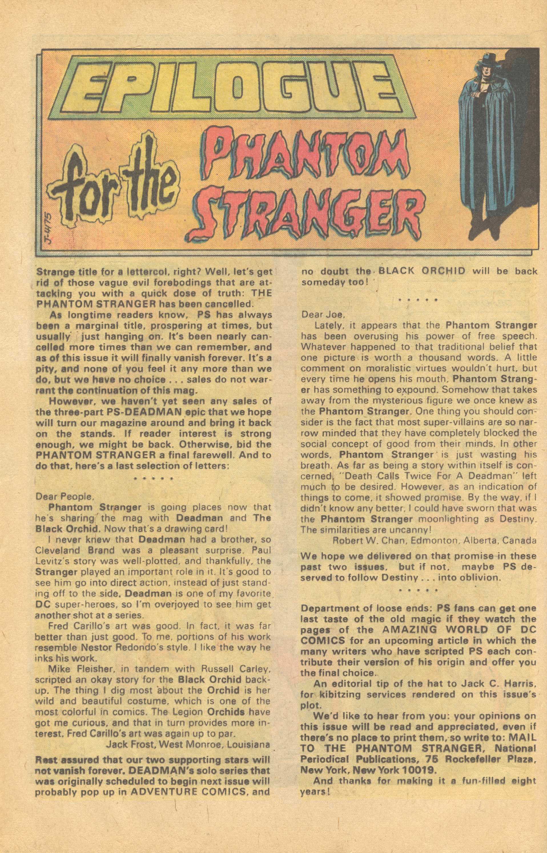 Read online The Phantom Stranger (1969) comic -  Issue #41 - 13