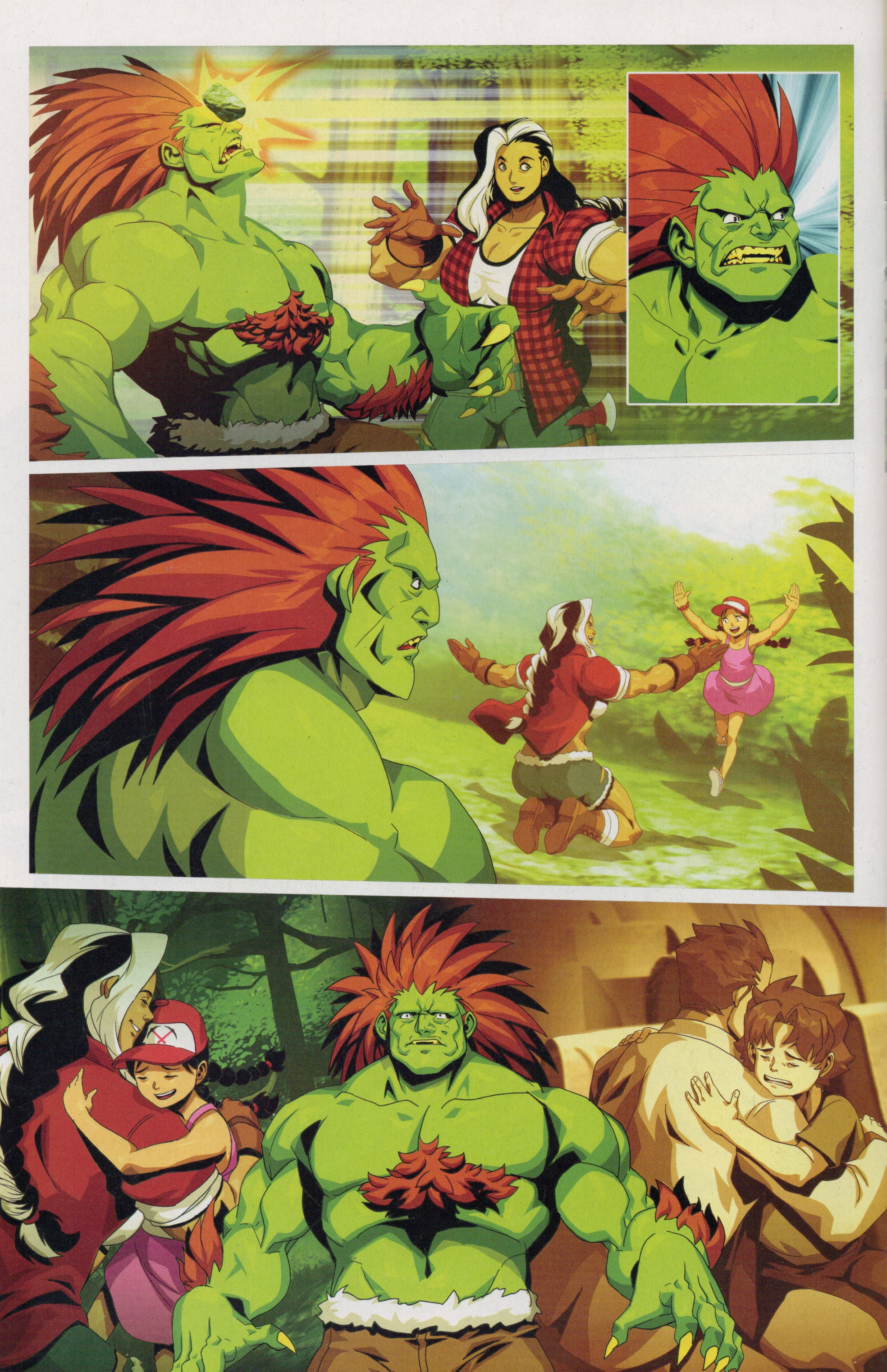 Read online Free Comic Book Day 2022 comic -  Issue # Udon Street Fighter Masters Blanka - 22