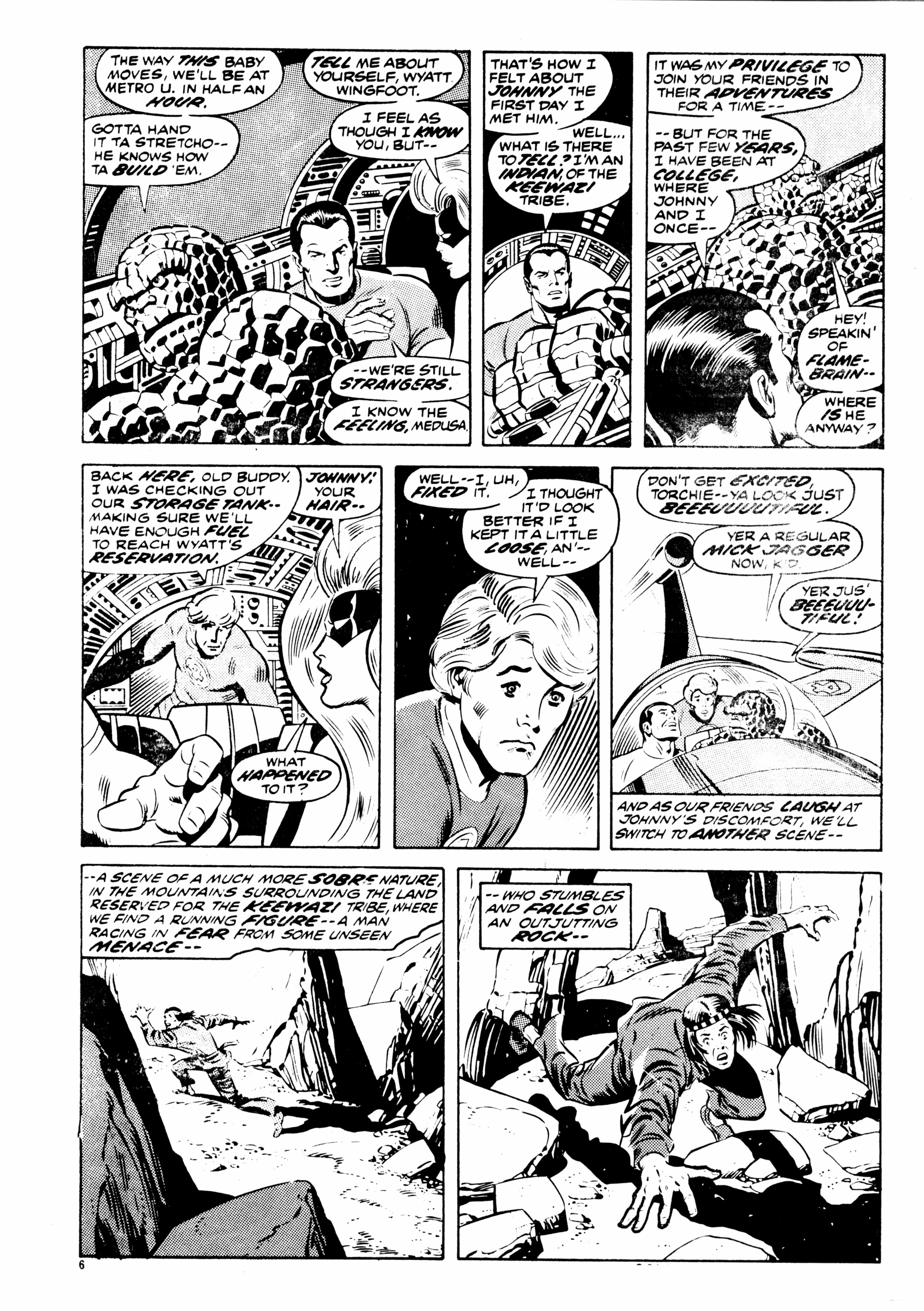 Read online Fantastic Four (1982) comic -  Issue #6 - 6