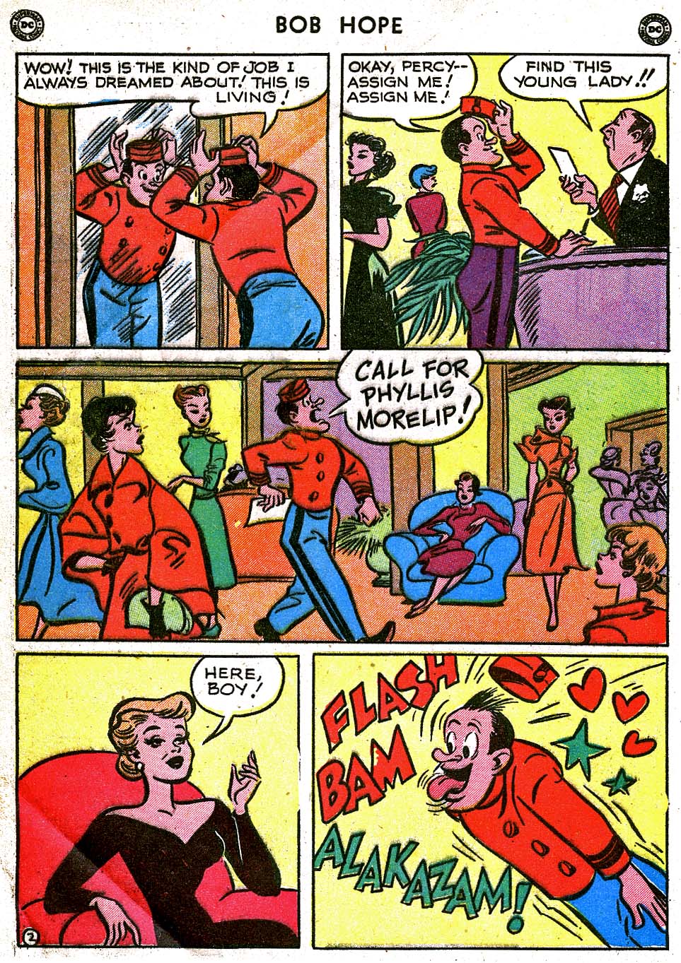 Read online The Adventures of Bob Hope comic -  Issue #8 - 4