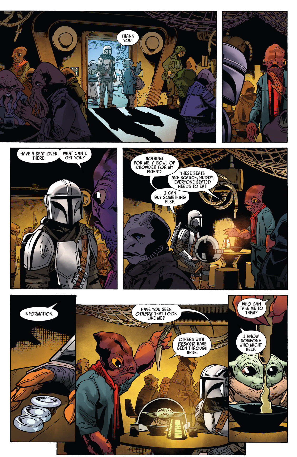 Read online Star Wars: The Mandalorian Season 2 comic -  Issue #3 - 7
