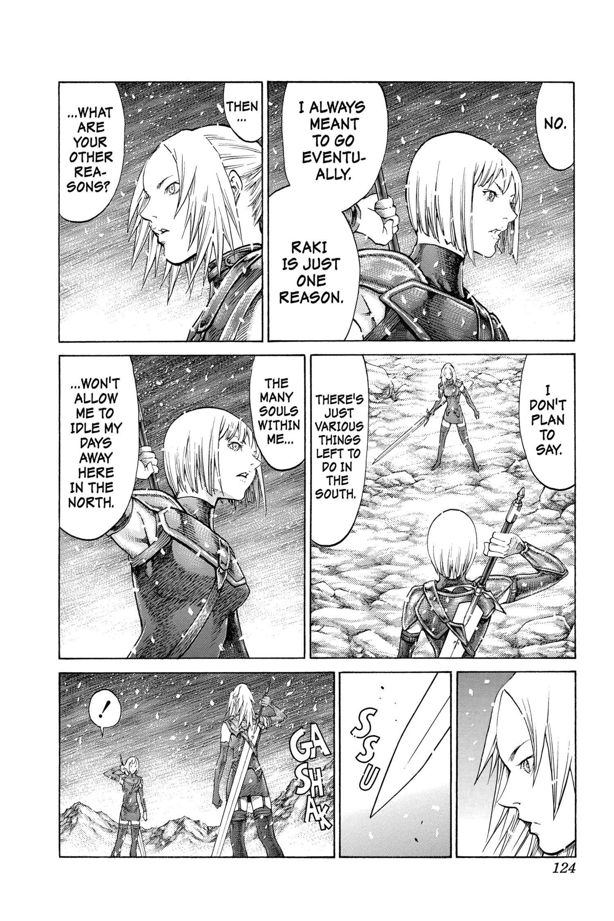 Read online Claymore comic -  Issue #12 - 114