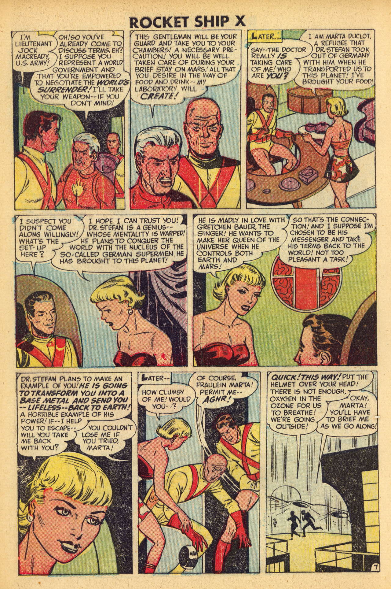 Read online Rocket Ship X comic -  Issue # Full - 8