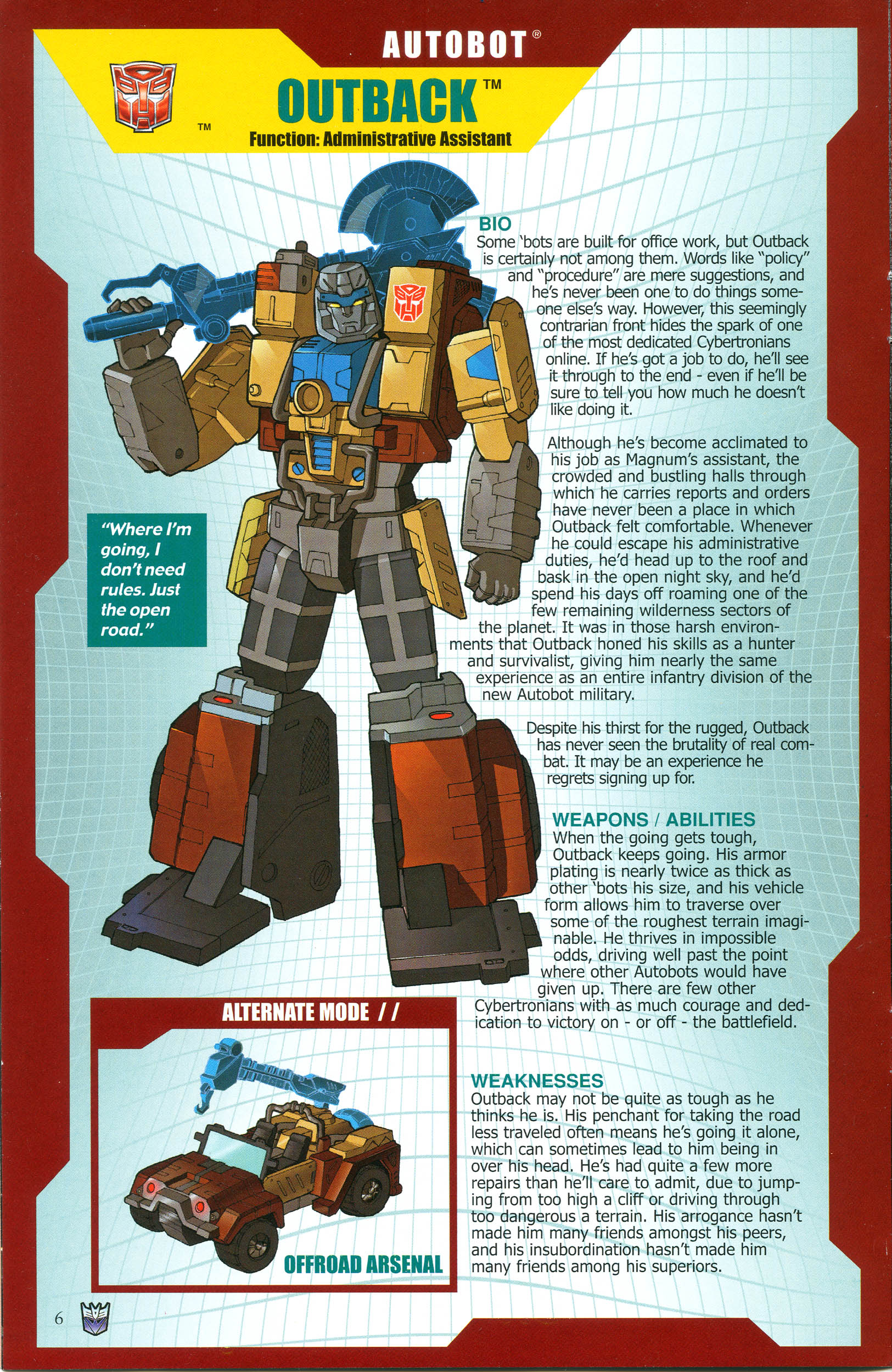 Read online Transformers: Collectors' Club comic -  Issue #38 - 6