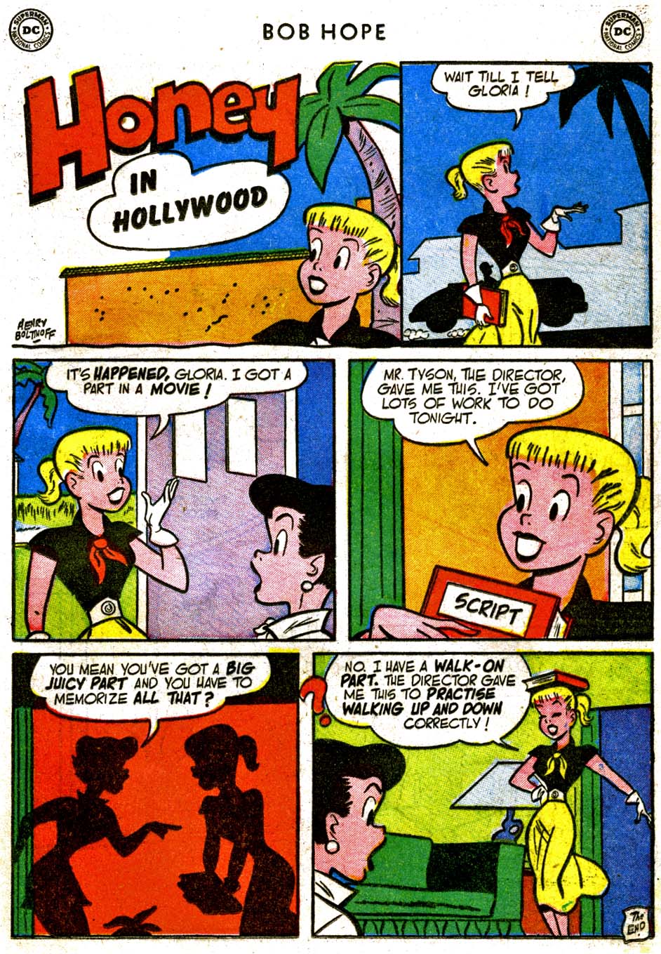 Read online The Adventures of Bob Hope comic -  Issue #22 - 31