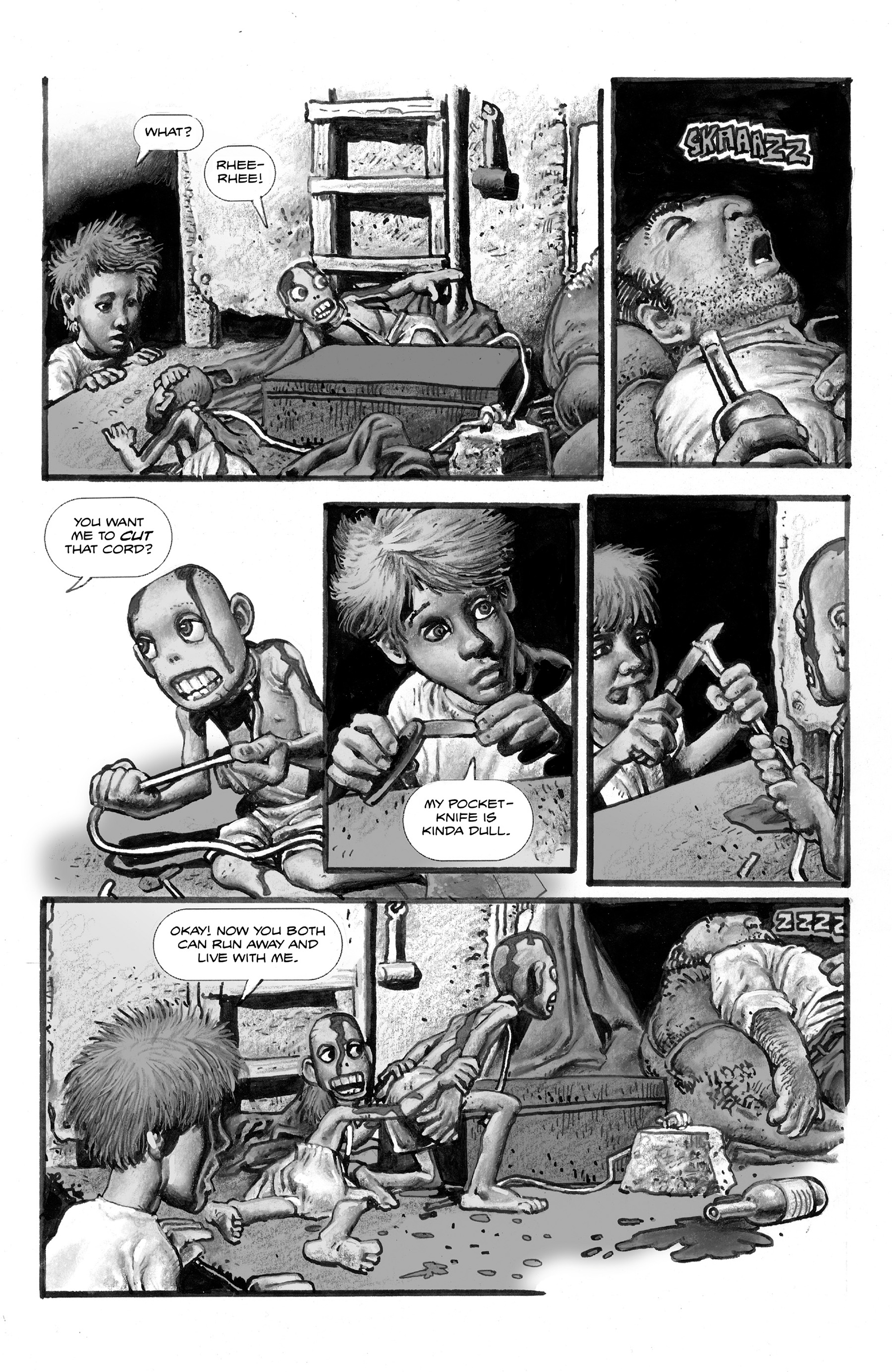 Read online Shadows on the Grave comic -  Issue #1 - 8