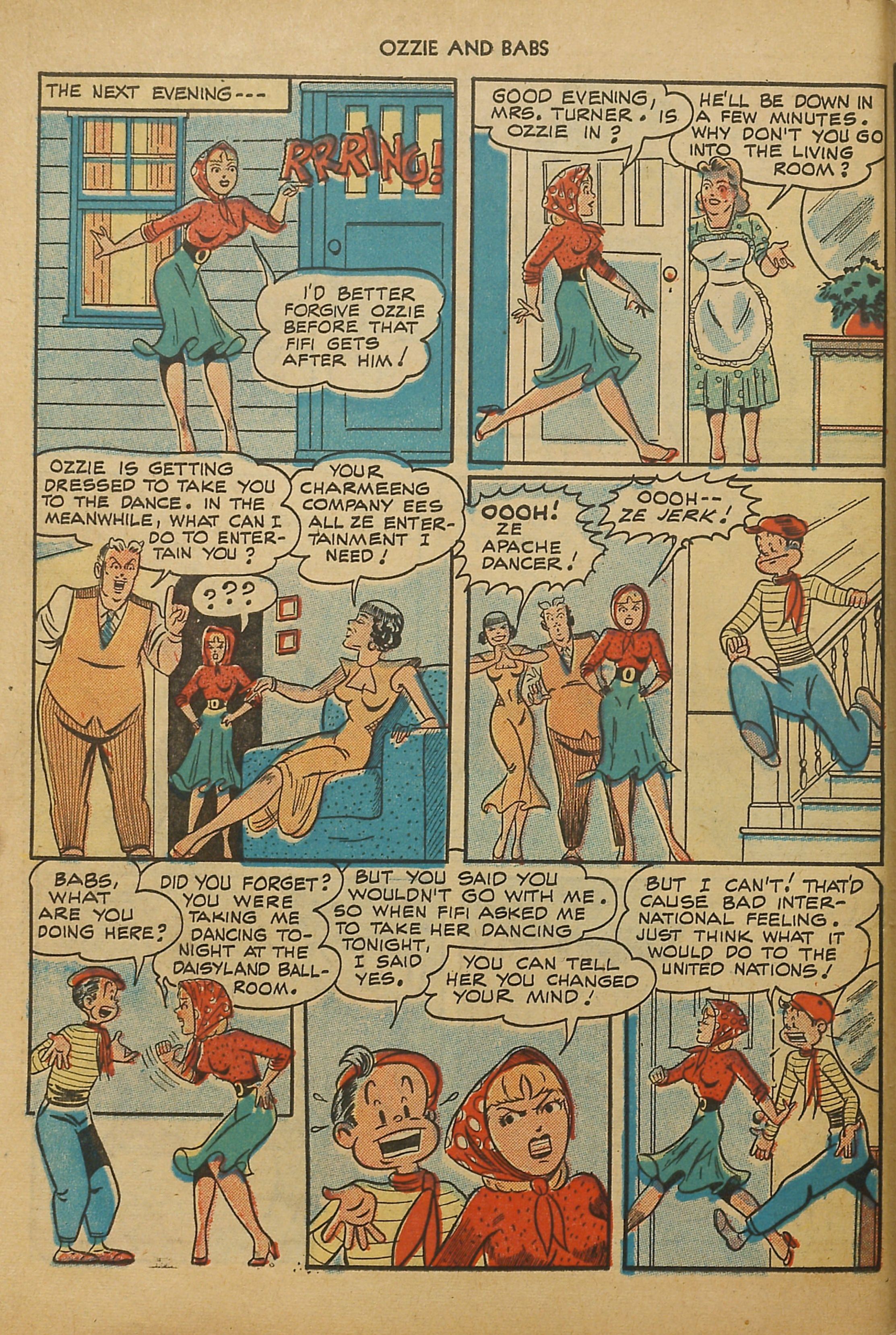 Read online Ozzie And Babs comic -  Issue #6 - 46