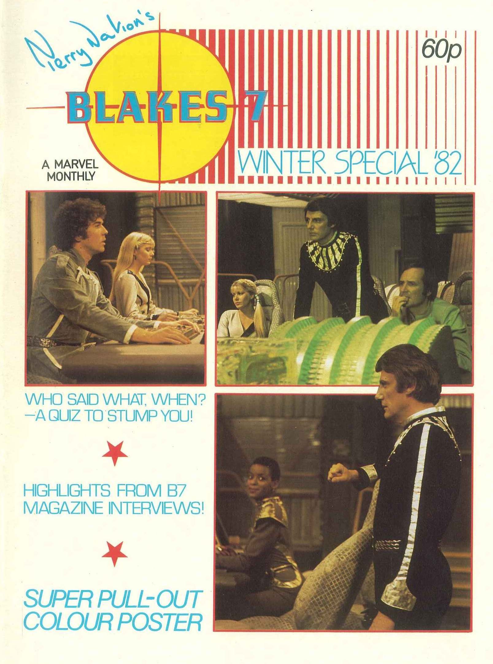Read online Blake's 7 Special comic -  Issue #2 - 1