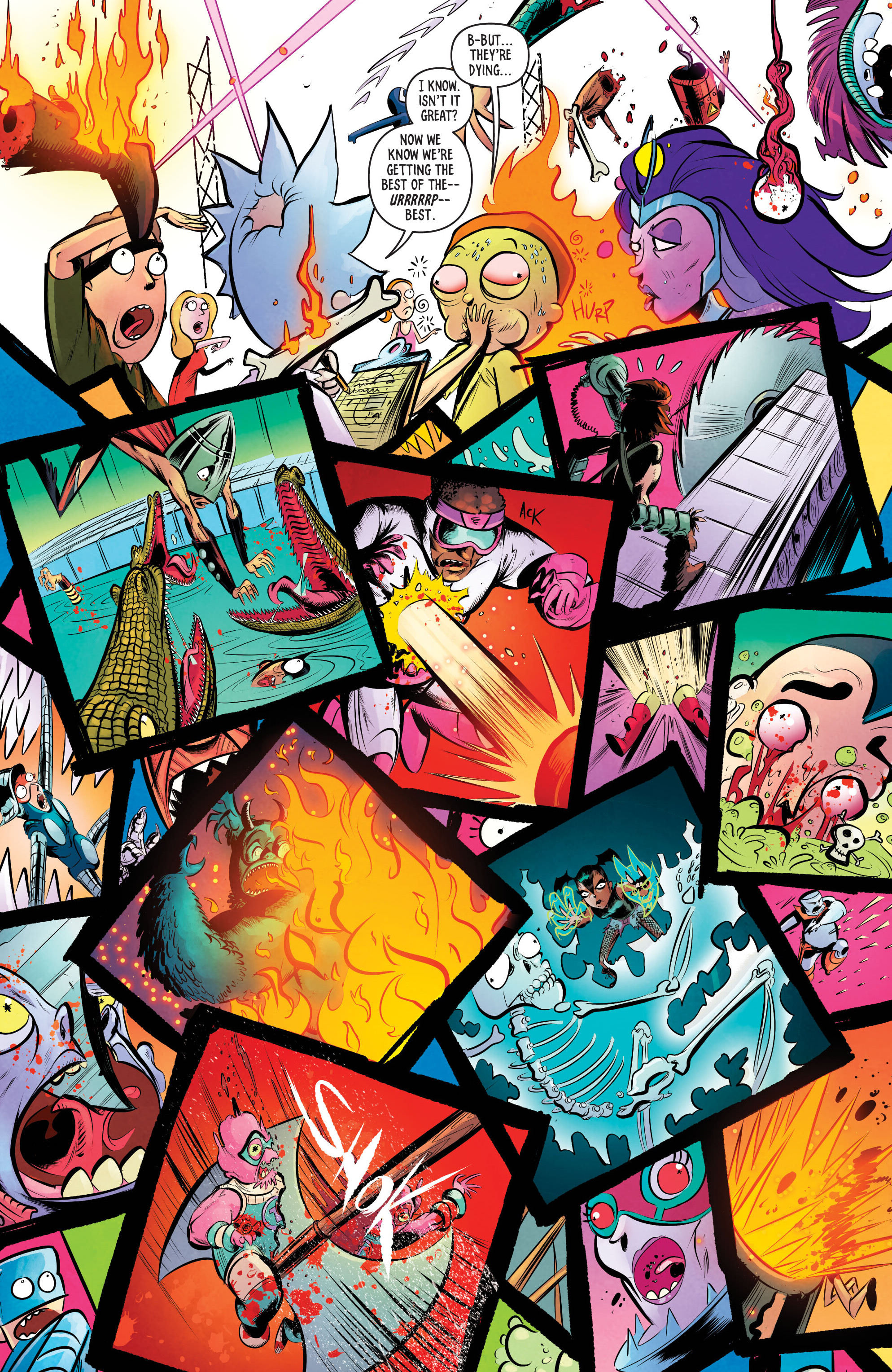 Read online Rick and Morty: Crisis on C-137 comic -  Issue # TPB - 25