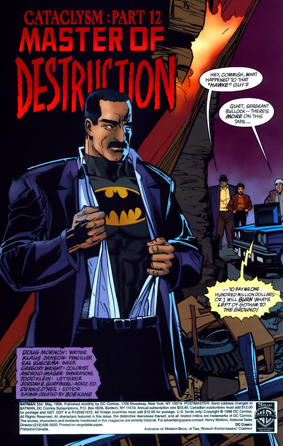 Read online Batman: Cataclysm comic -  Issue #13 - 2
