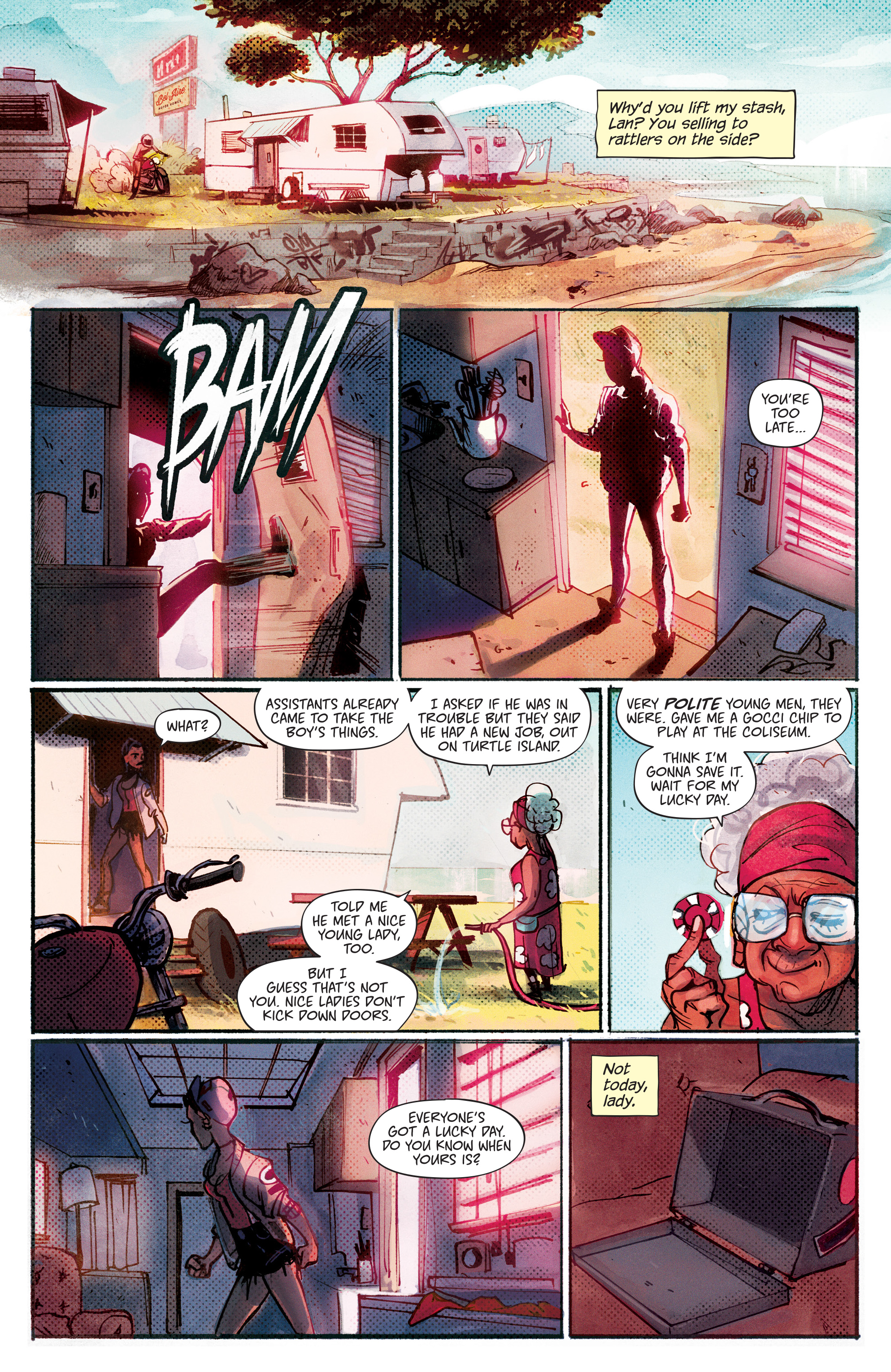 Read online Motor Crush comic -  Issue #1 - 21