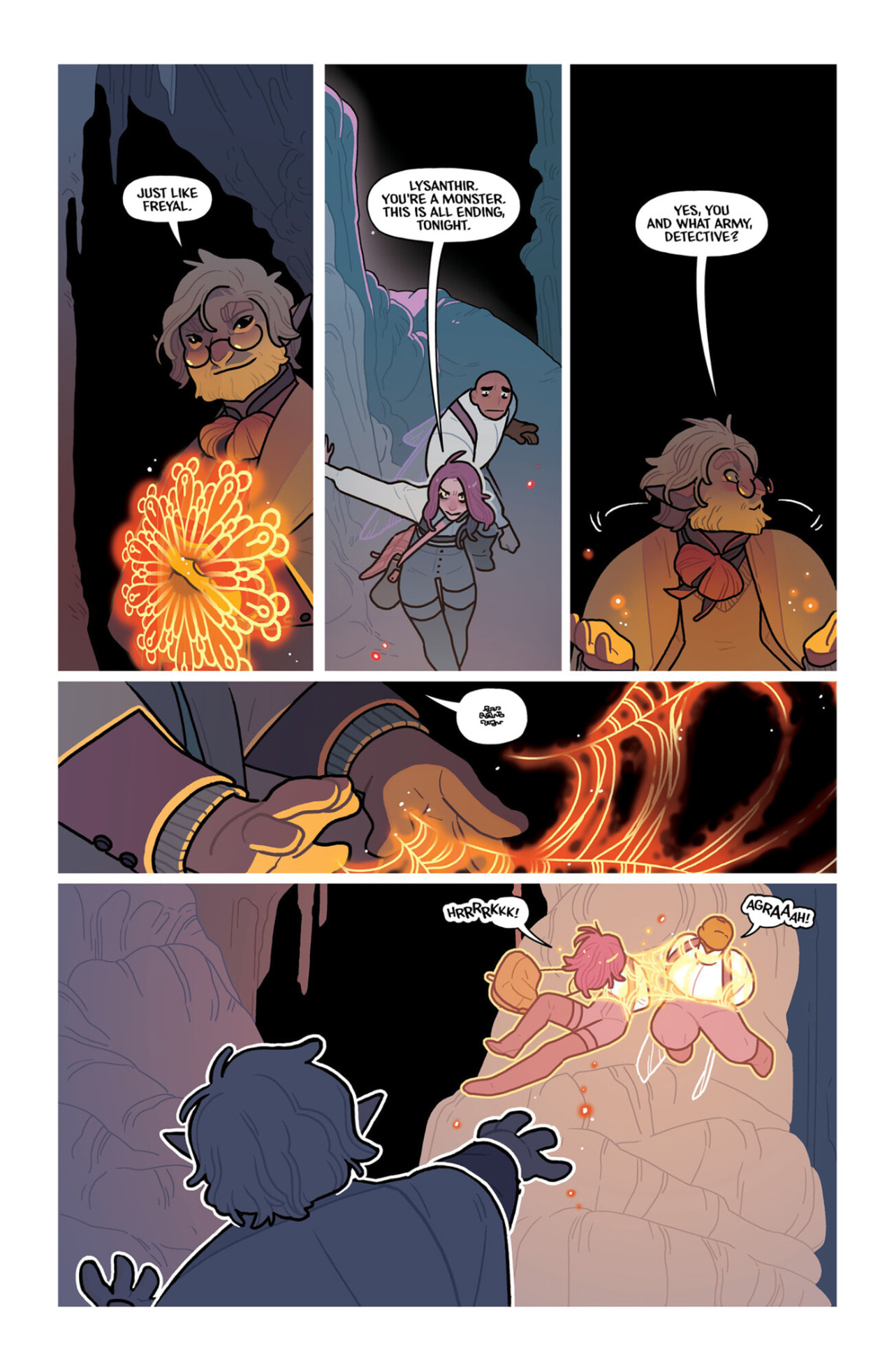 Read online Black Cloak comic -  Issue #6 - 9
