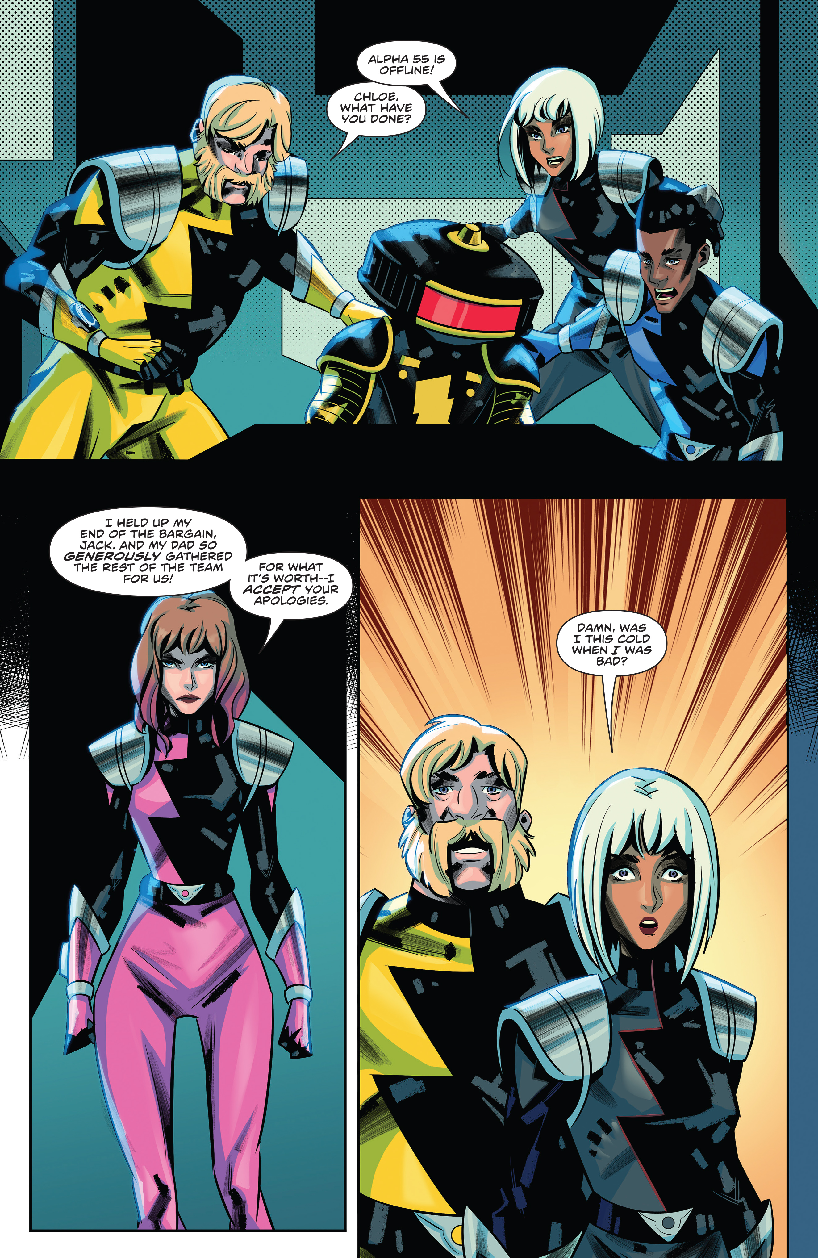 Read online Power Rangers Unlimited comic -  Issue # HyperForce - 23