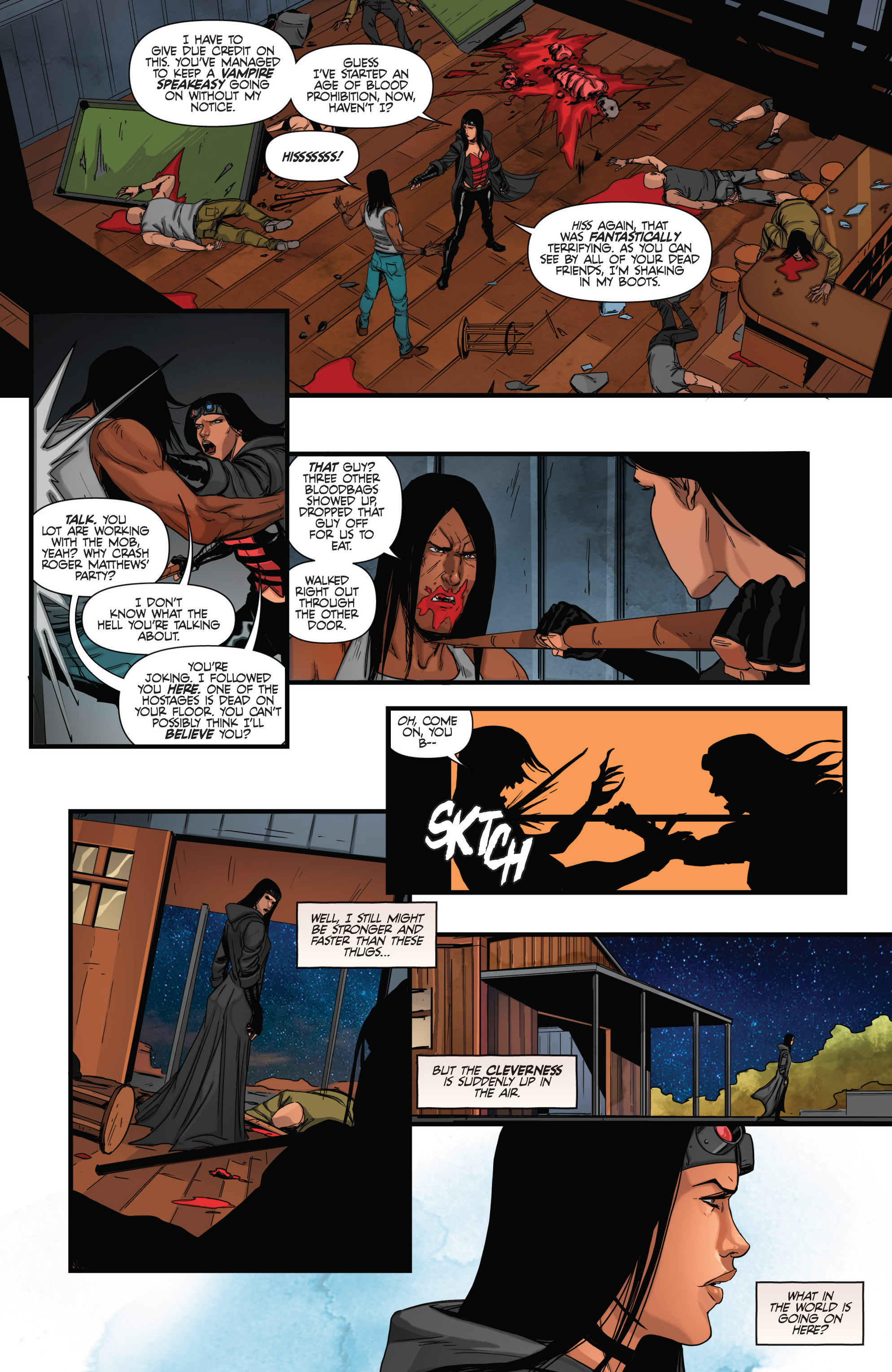 Read online Van Helsing vs The Mummy of Amun-Ra comic -  Issue #2 - 22