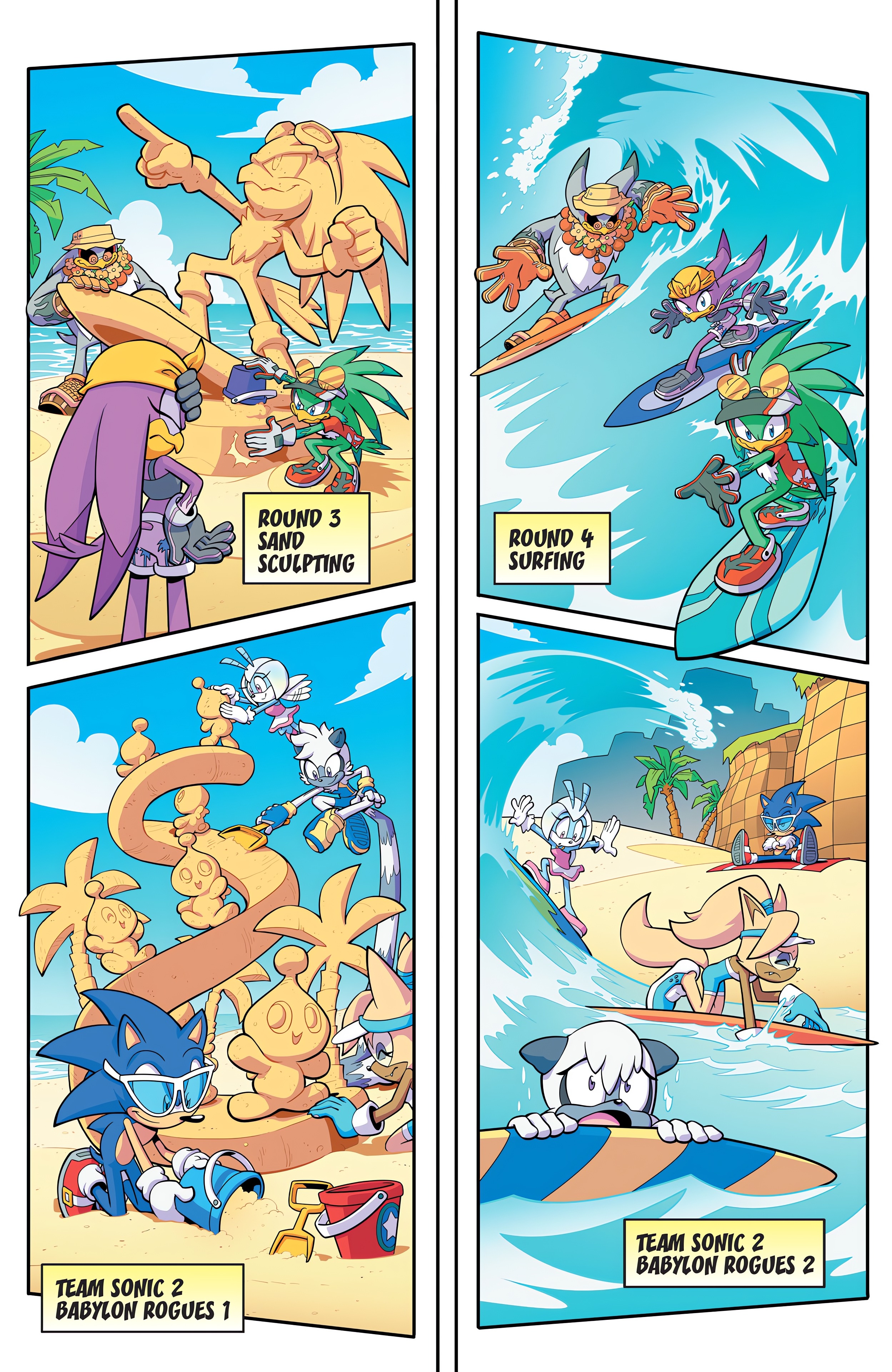 Read online IDW Endless Summer Sonic the Hedgehog comic -  Issue # Full - 13