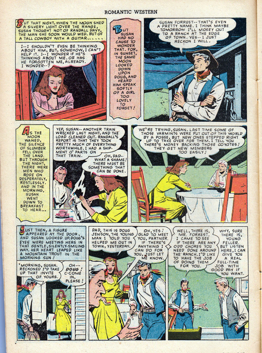 Read online Romantic Western comic -  Issue #1 - 6