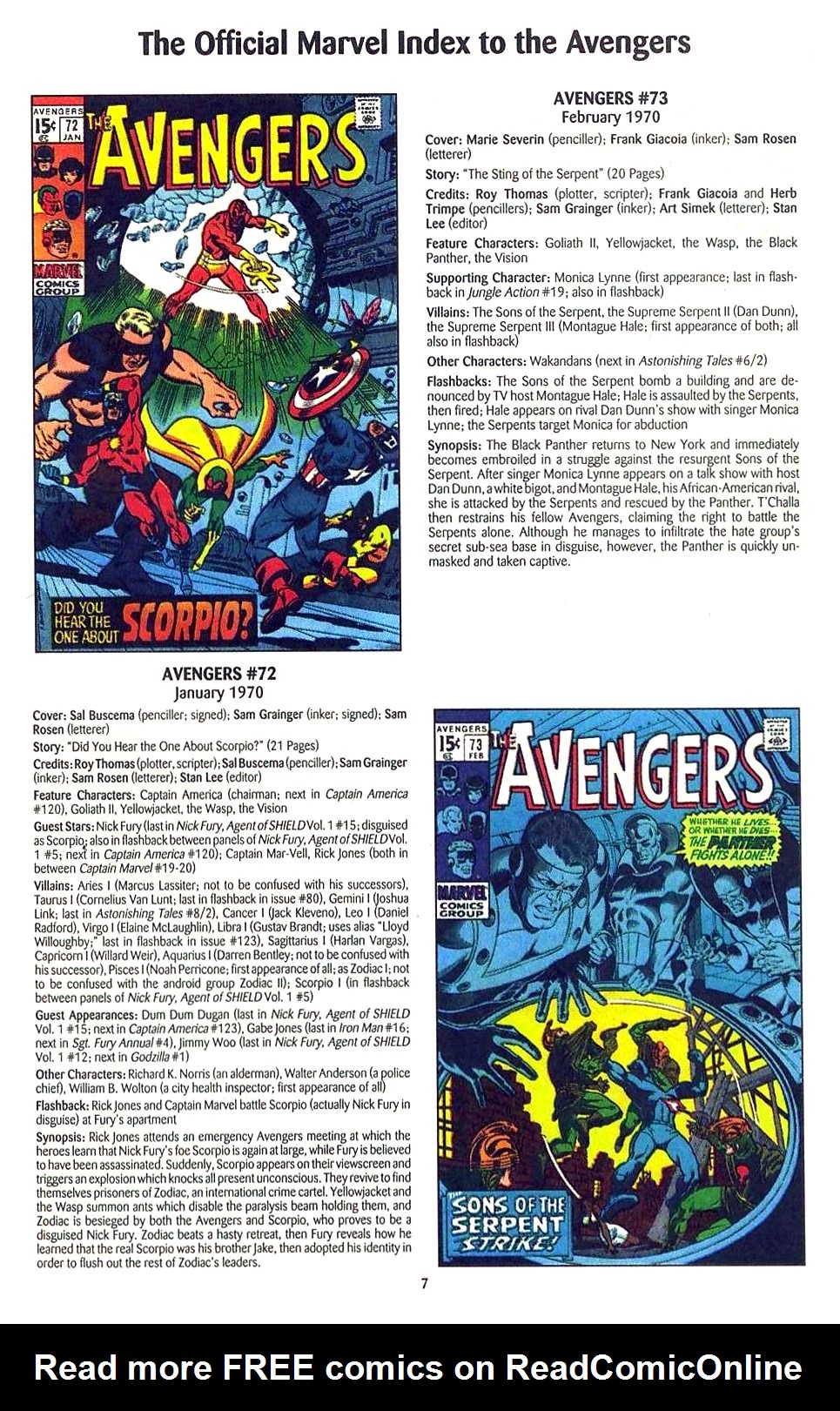 Read online The Official Marvel Index to the Avengers comic -  Issue #2 - 9