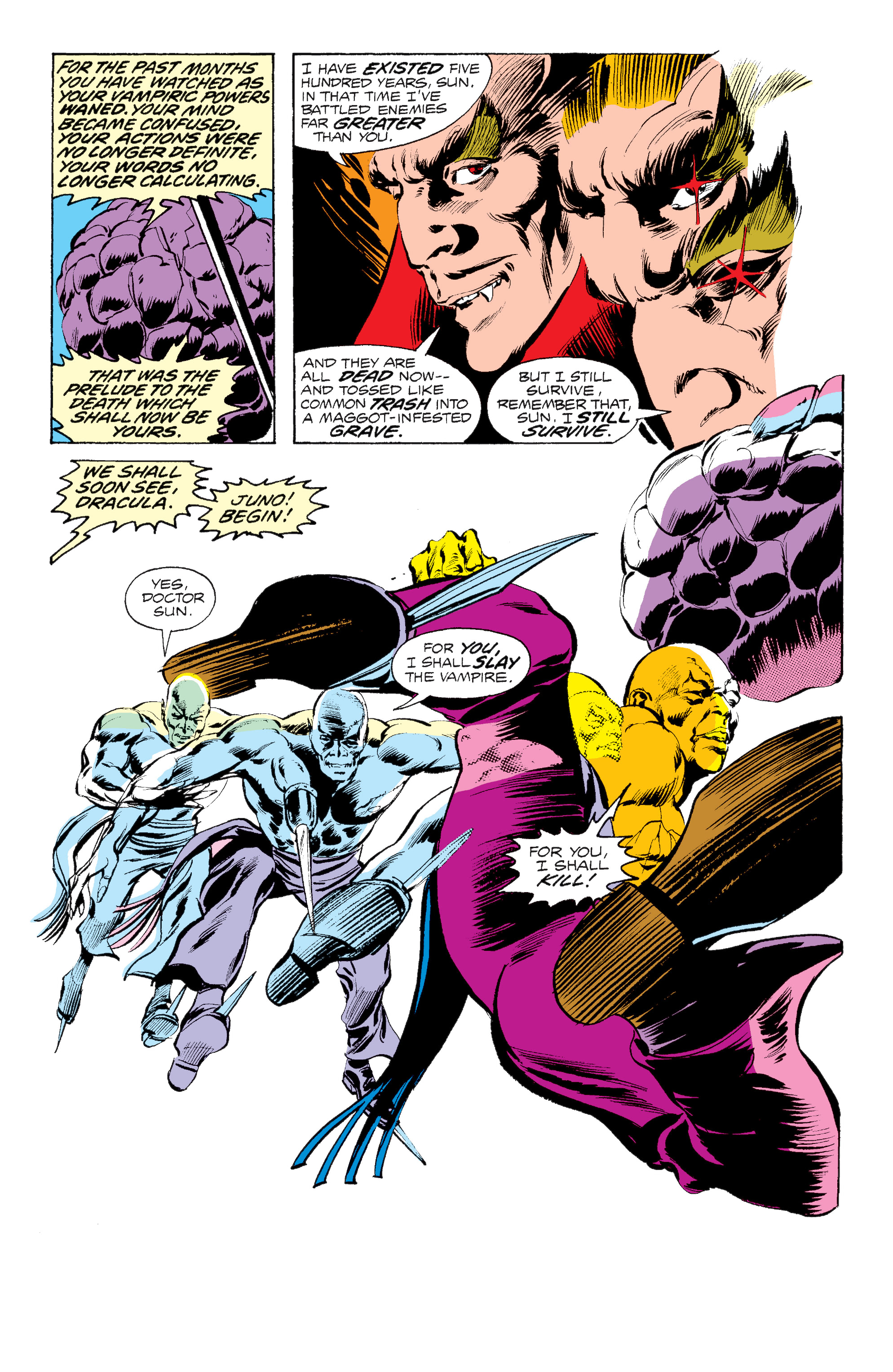 Read online Tomb of Dracula (1972) comic -  Issue # _The Complete Collection 4 (Part 2) - 72