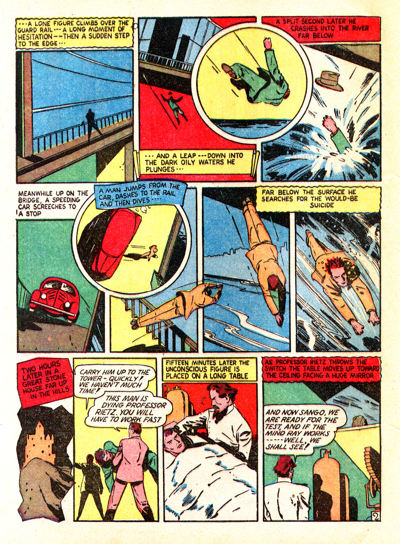 Read online Captain Fearless comic -  Issue #1 - 62
