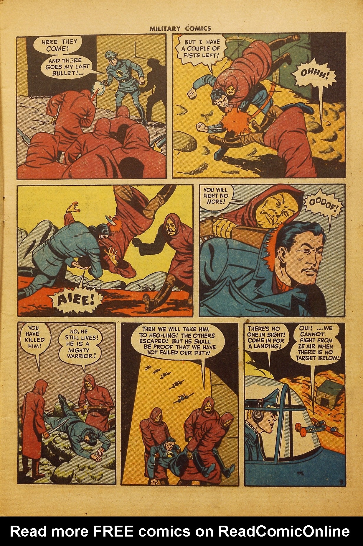 Read online Military Comics comic -  Issue #36 - 11