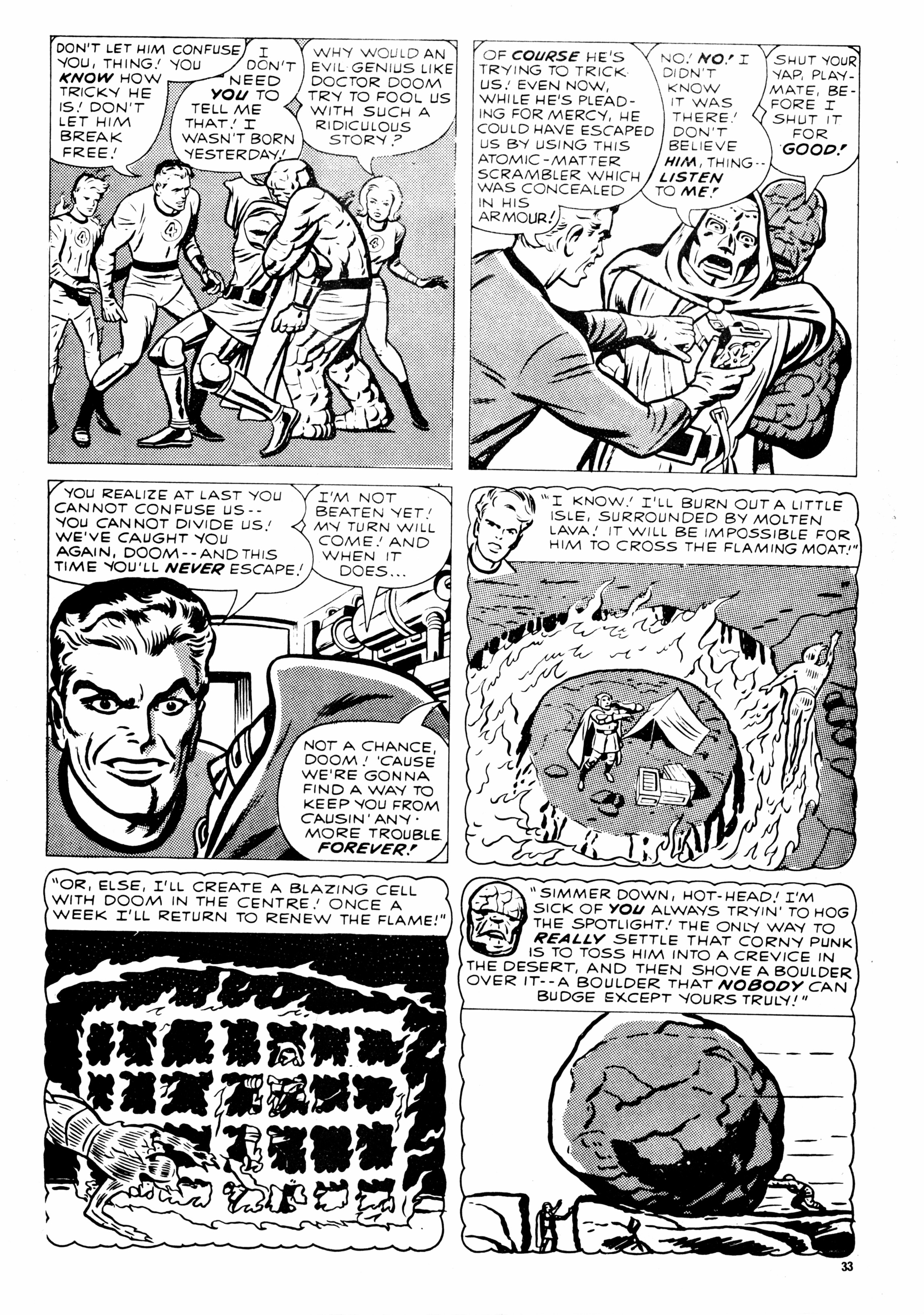 Read online Fantastic Four (1982) comic -  Issue #20 - 33