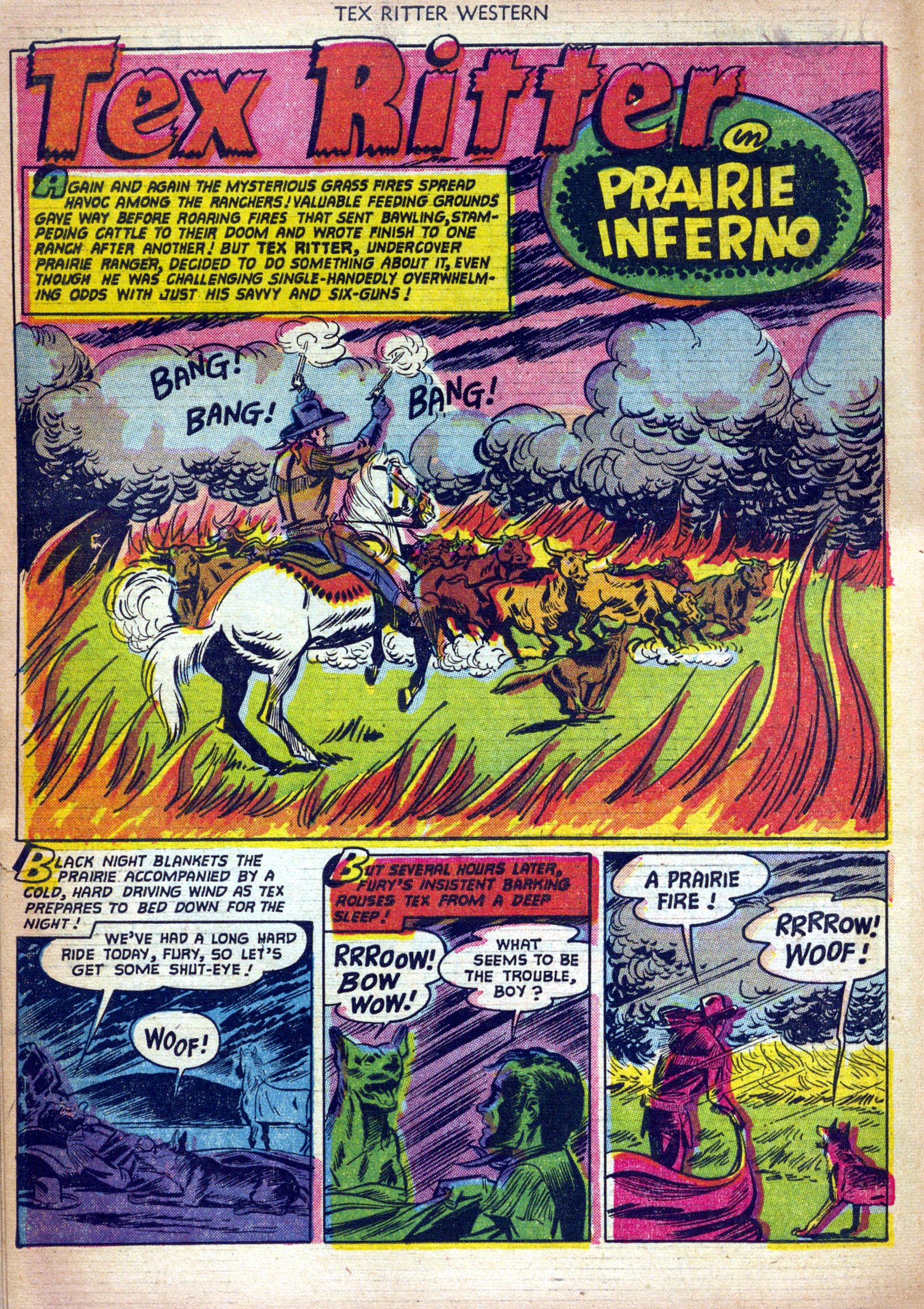 Read online Tex Ritter Western comic -  Issue #12 - 18