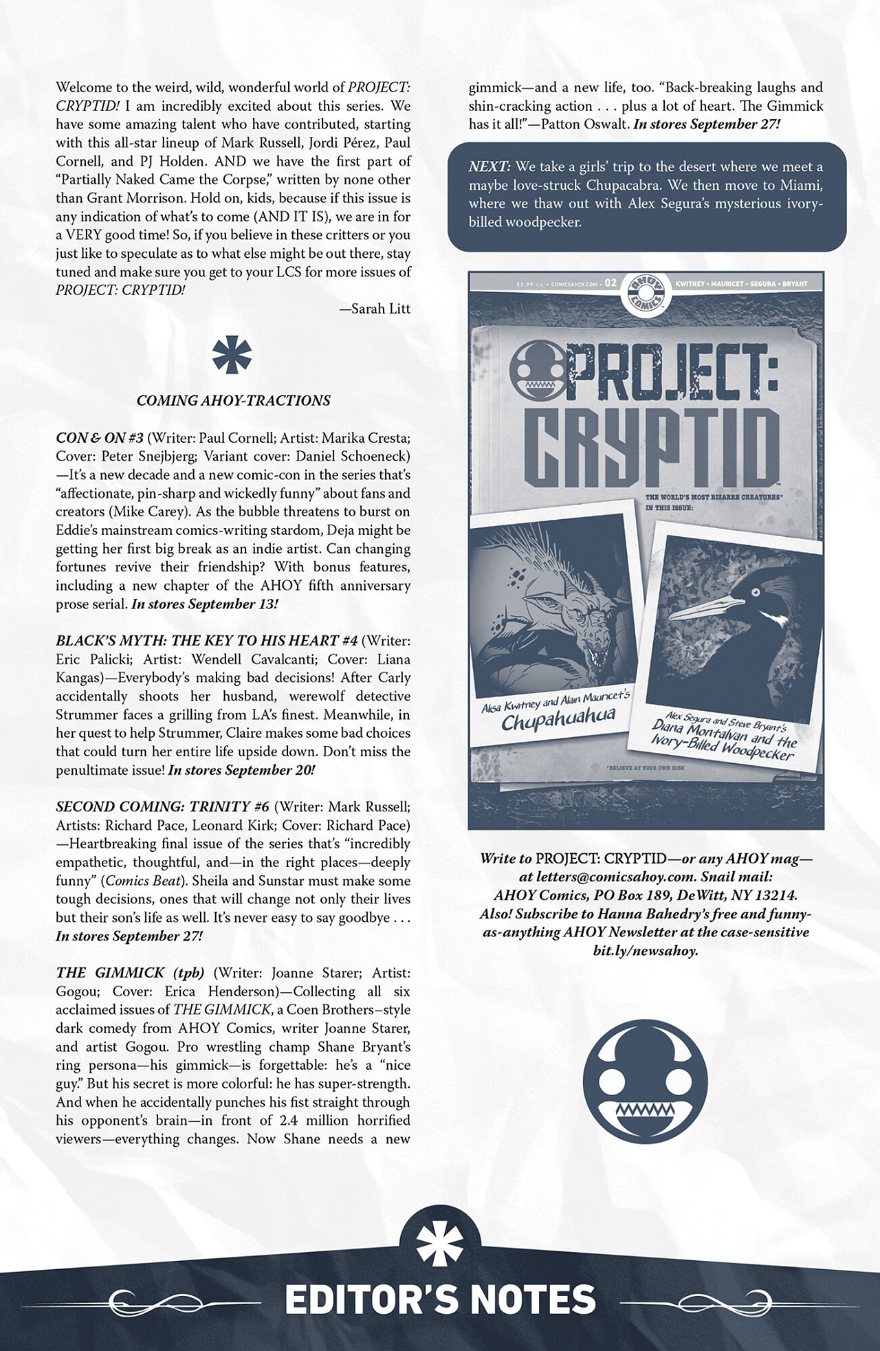 Read online Project Cryptid comic -  Issue #1 - 25