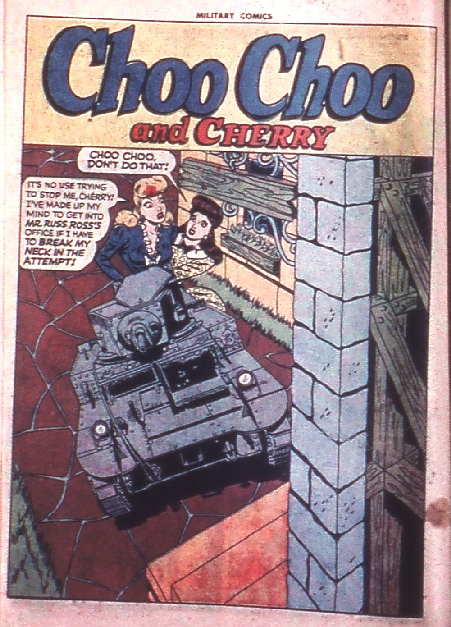 Read online Military Comics comic -  Issue #40 - 17