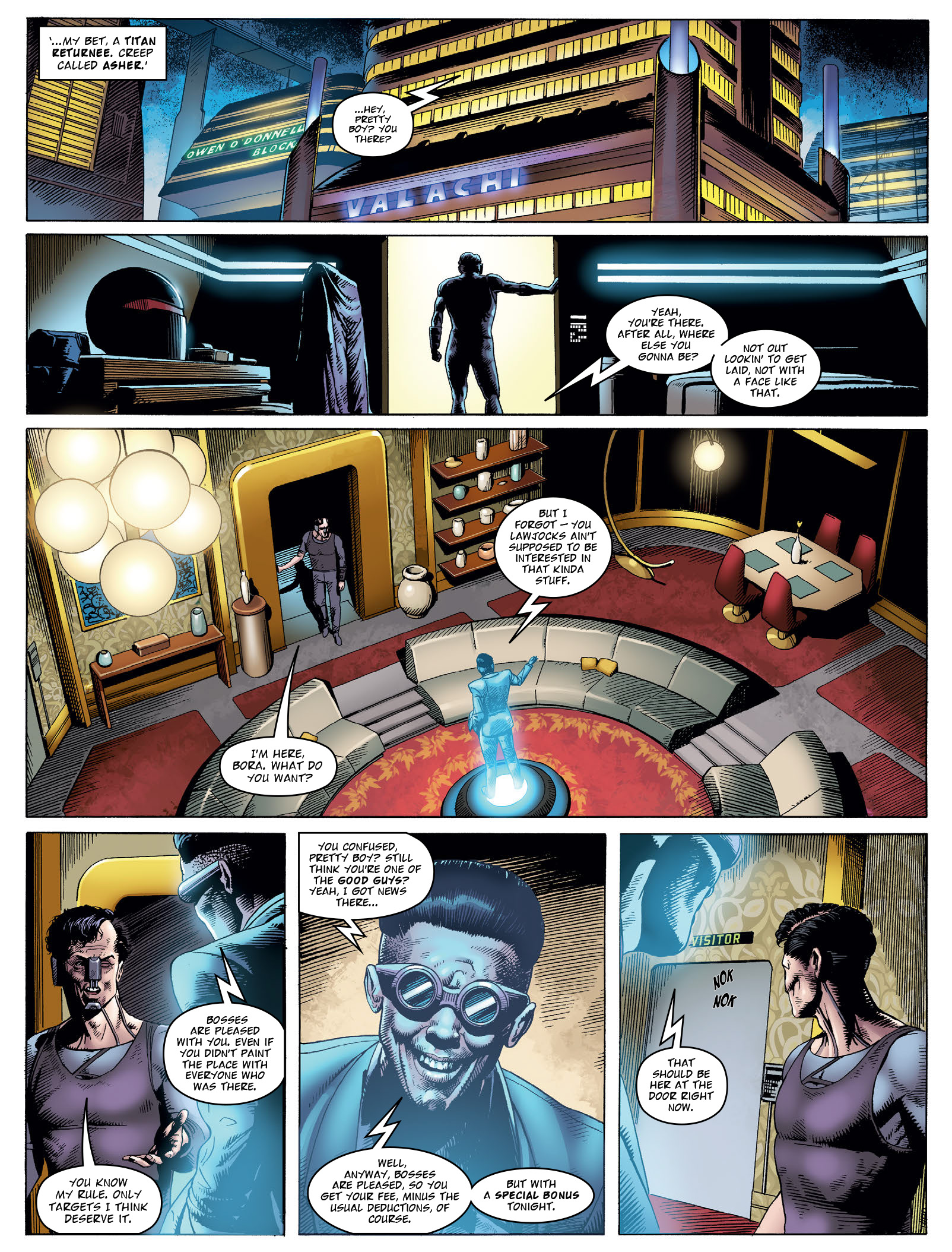 Read online 2000 AD comic -  Issue #2341 - 7