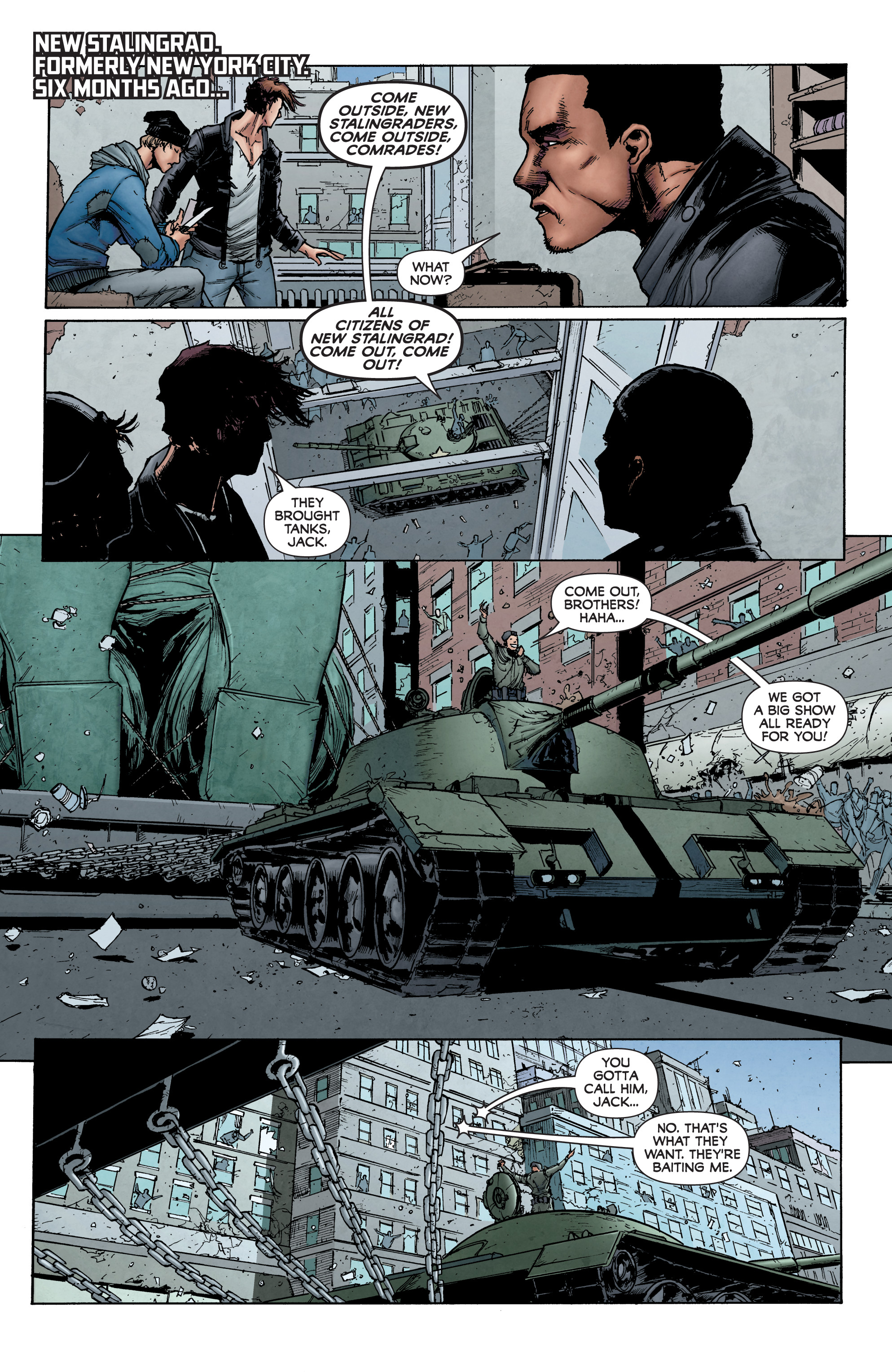 Read online Divinity III: Shadowman and the Battle for New Stalingrad comic -  Issue # Full - 3