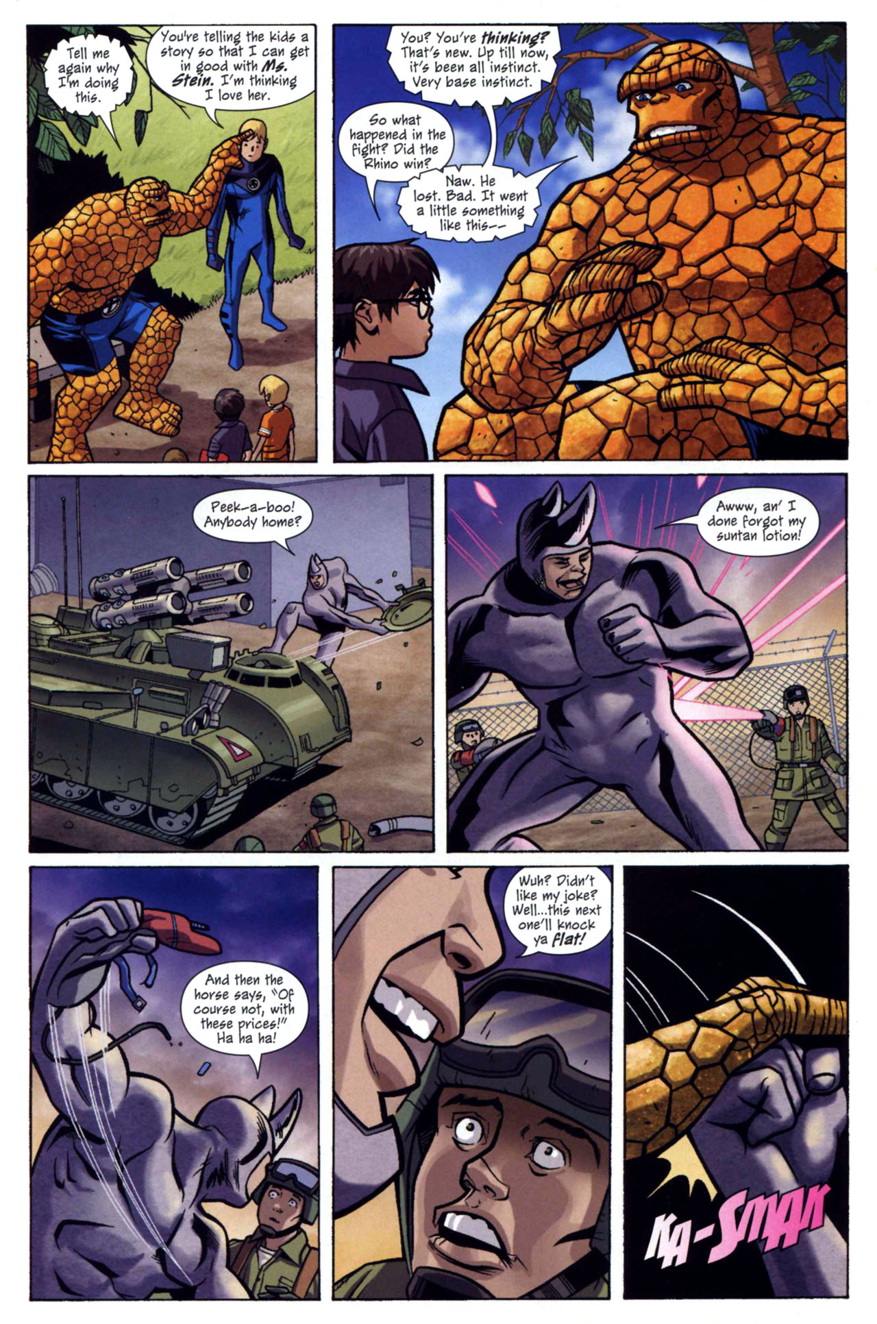 Read online Marvel Adventures Fantastic Four comic -  Issue #33 - 5