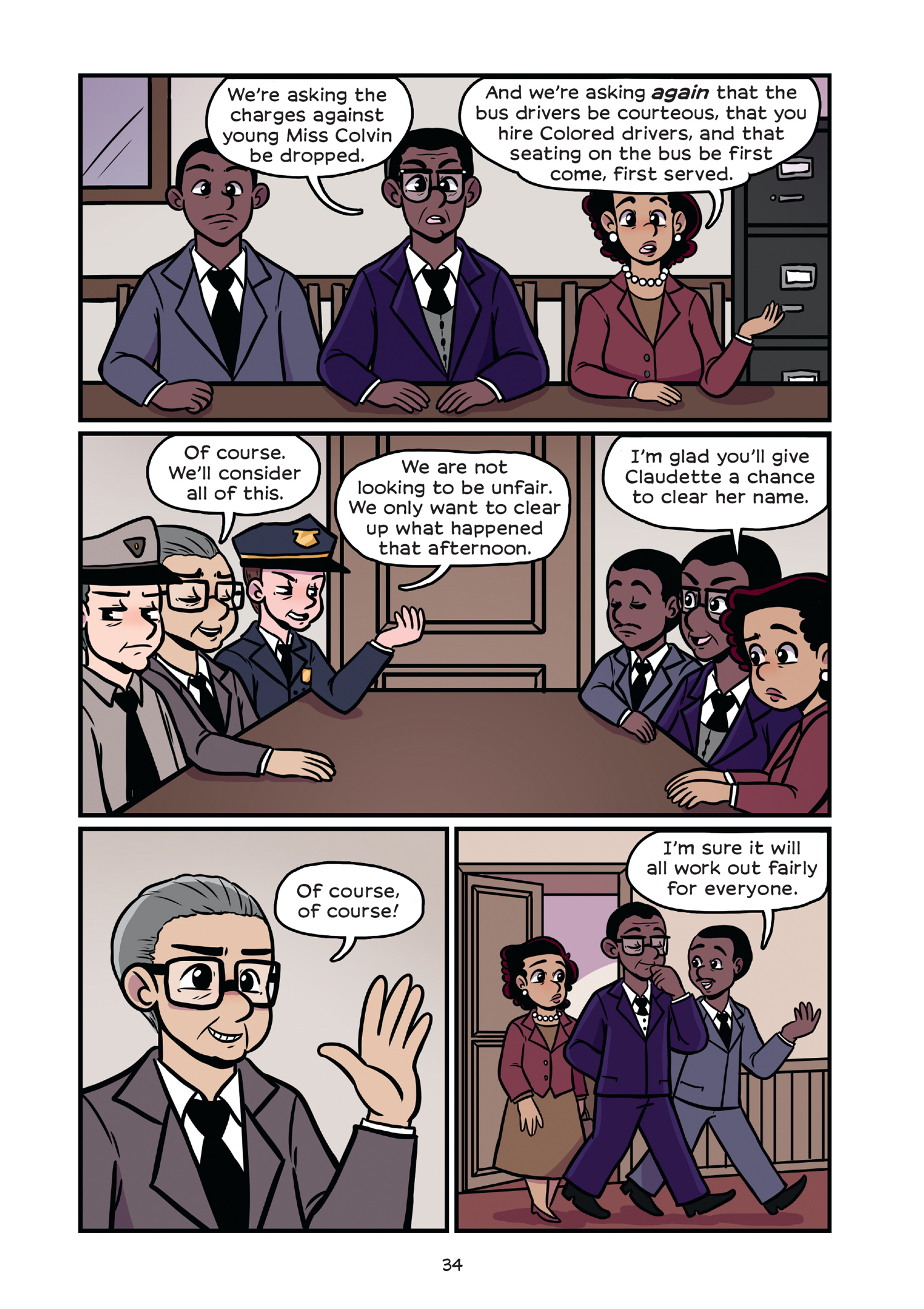 Read online History Comics comic -  Issue # Rosa Parks & Claudette Colvin - Civil Rights Heroes - 39