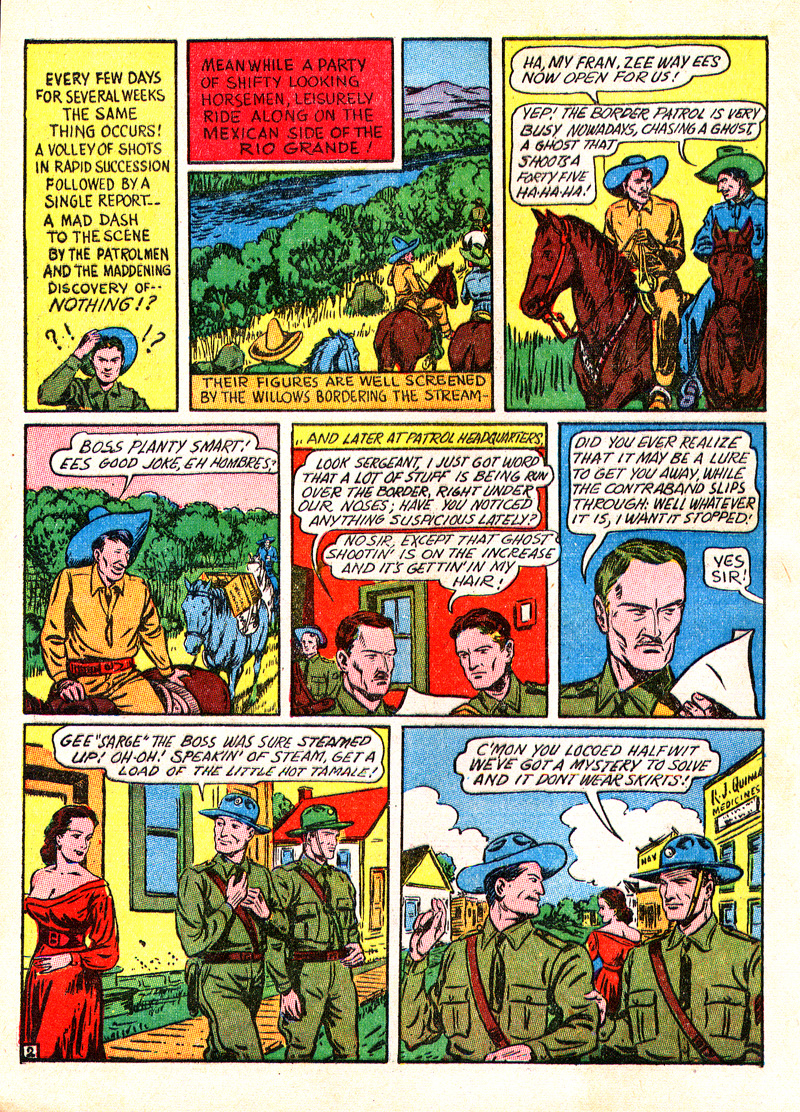 Read online Captain Fearless comic -  Issue #1 - 12