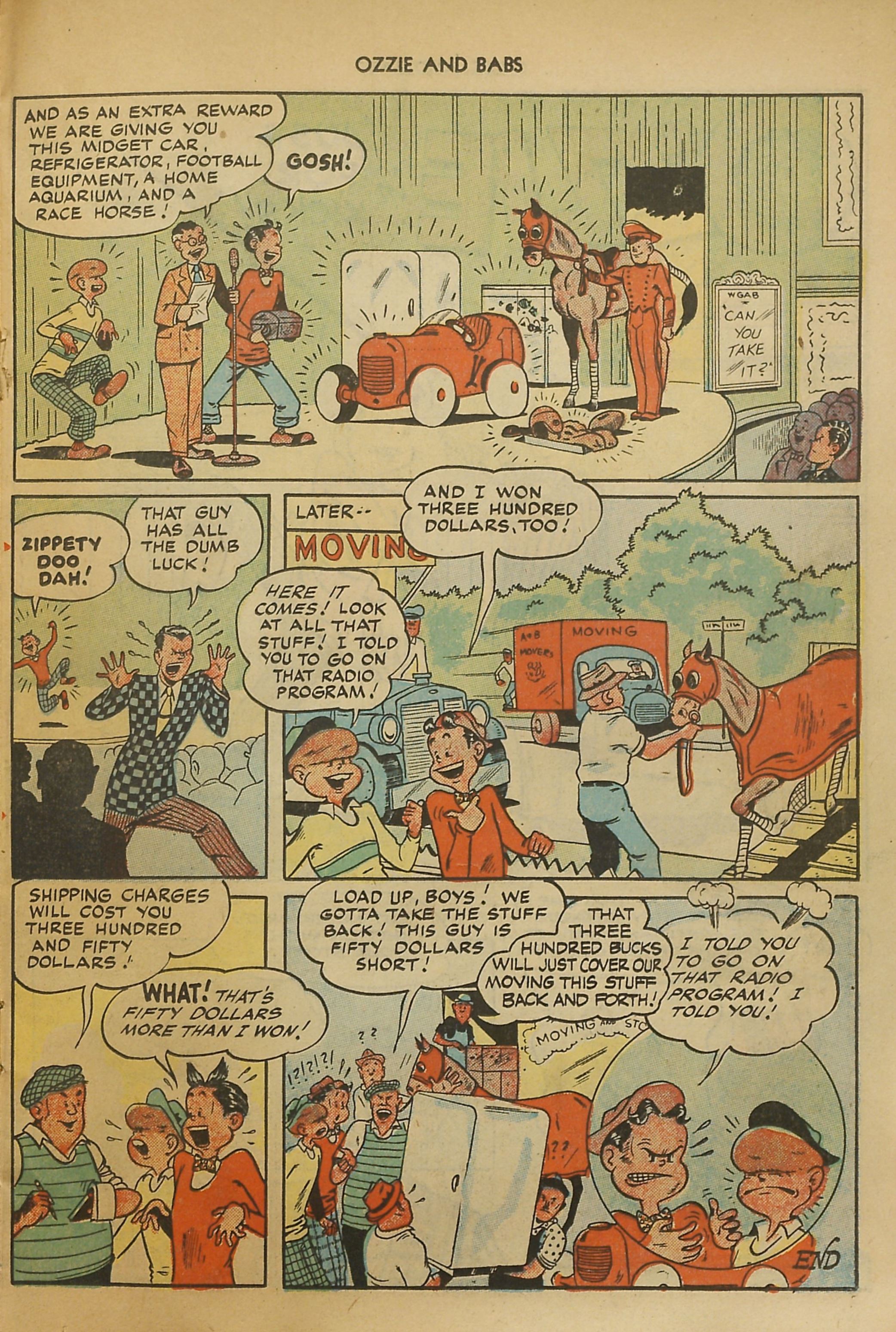 Read online Ozzie And Babs comic -  Issue #1 - 23
