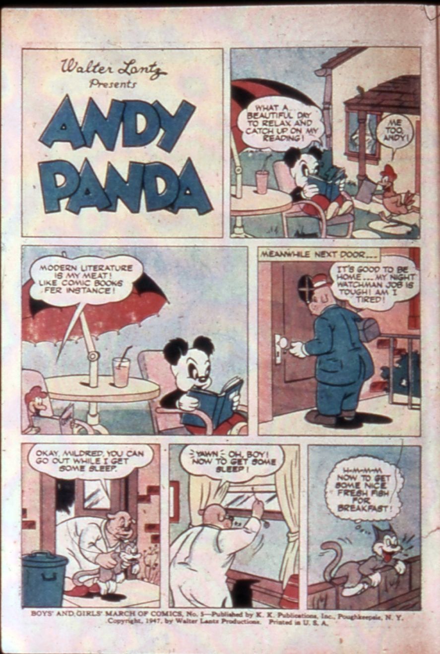 Read online March of Comics comic -  Issue #5 - 2