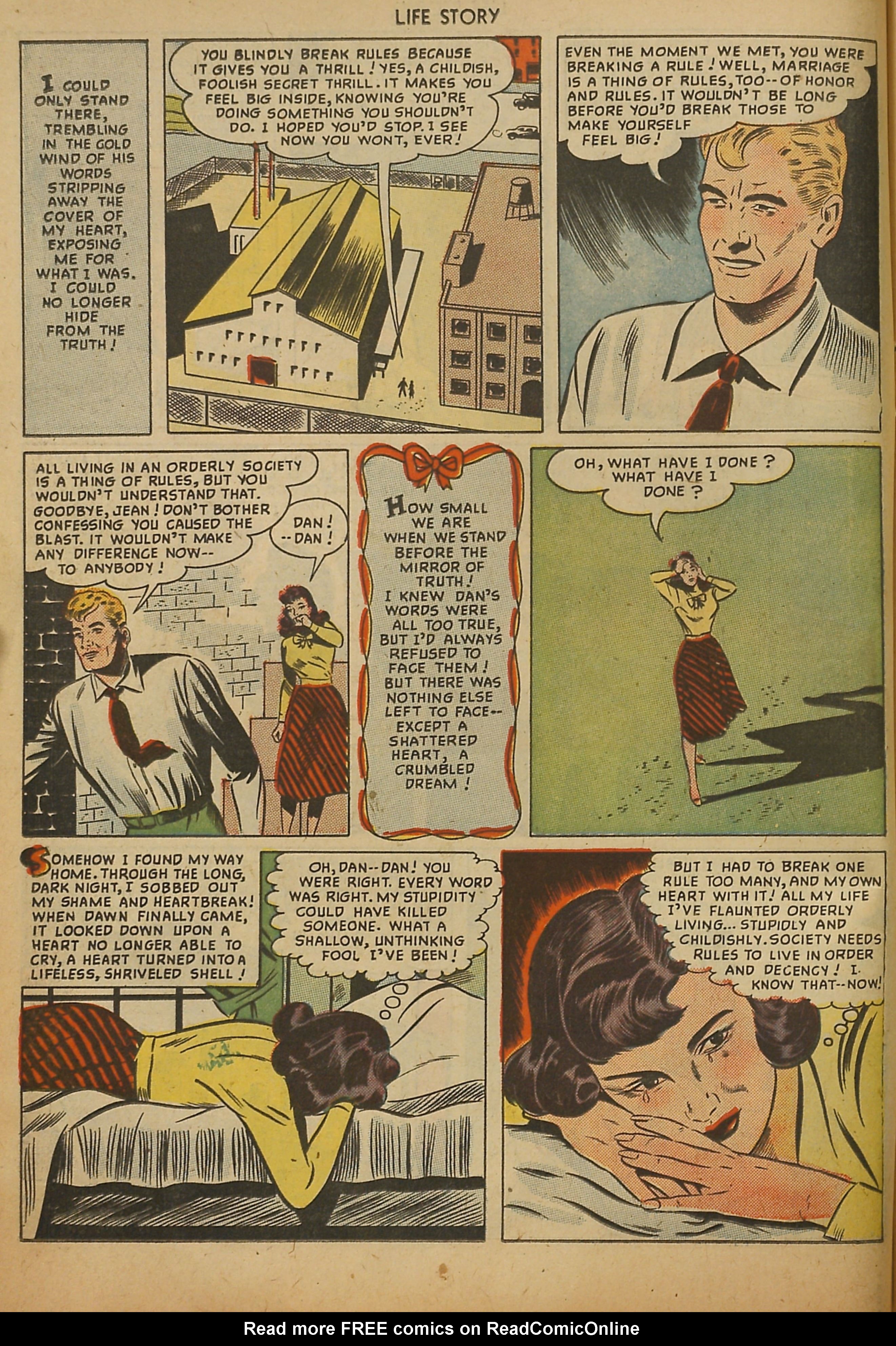 Read online Life Story comic -  Issue #8 - 14