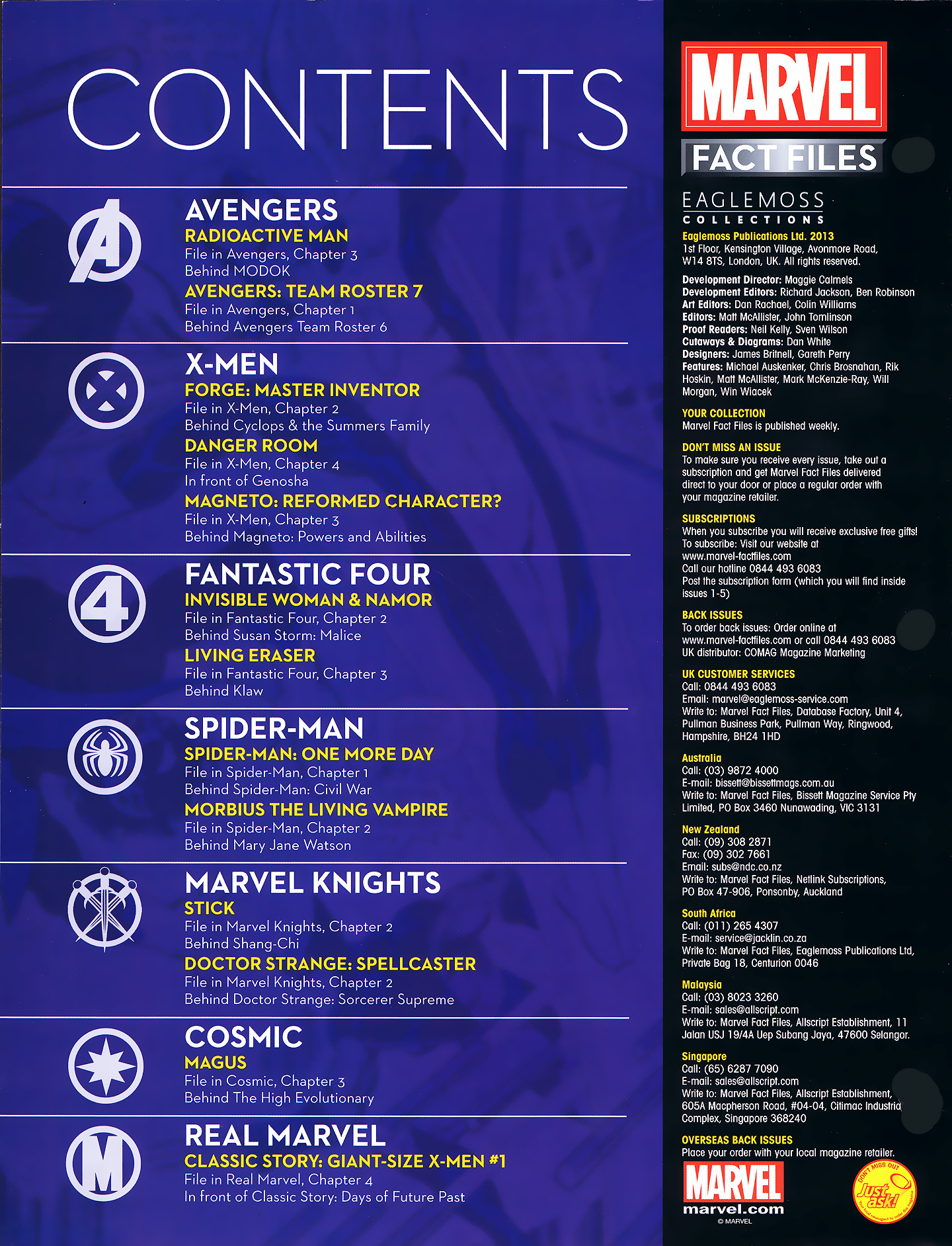 Read online Marvel Fact Files comic -  Issue #34 - 3